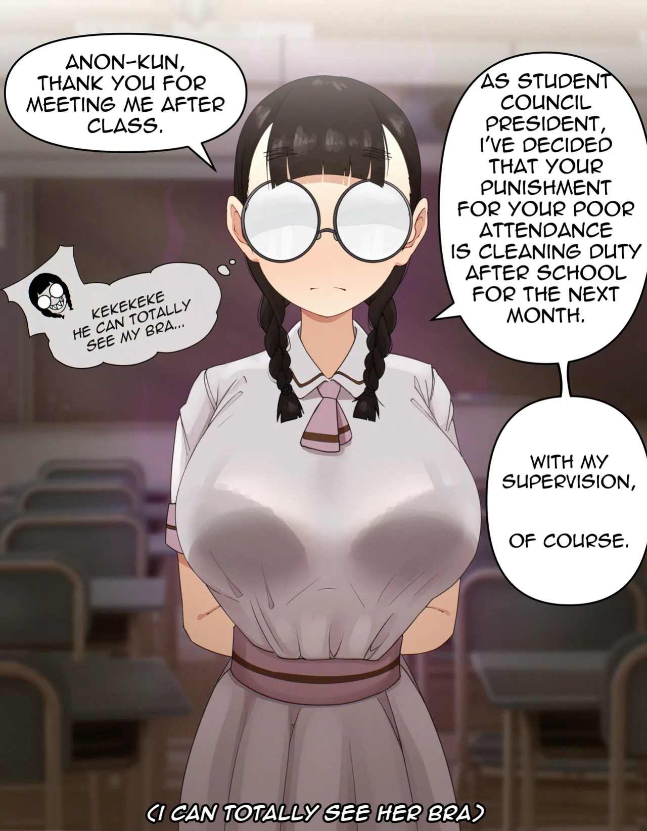 [SoftshikiOni] Reiko Mizushima, Student Council President