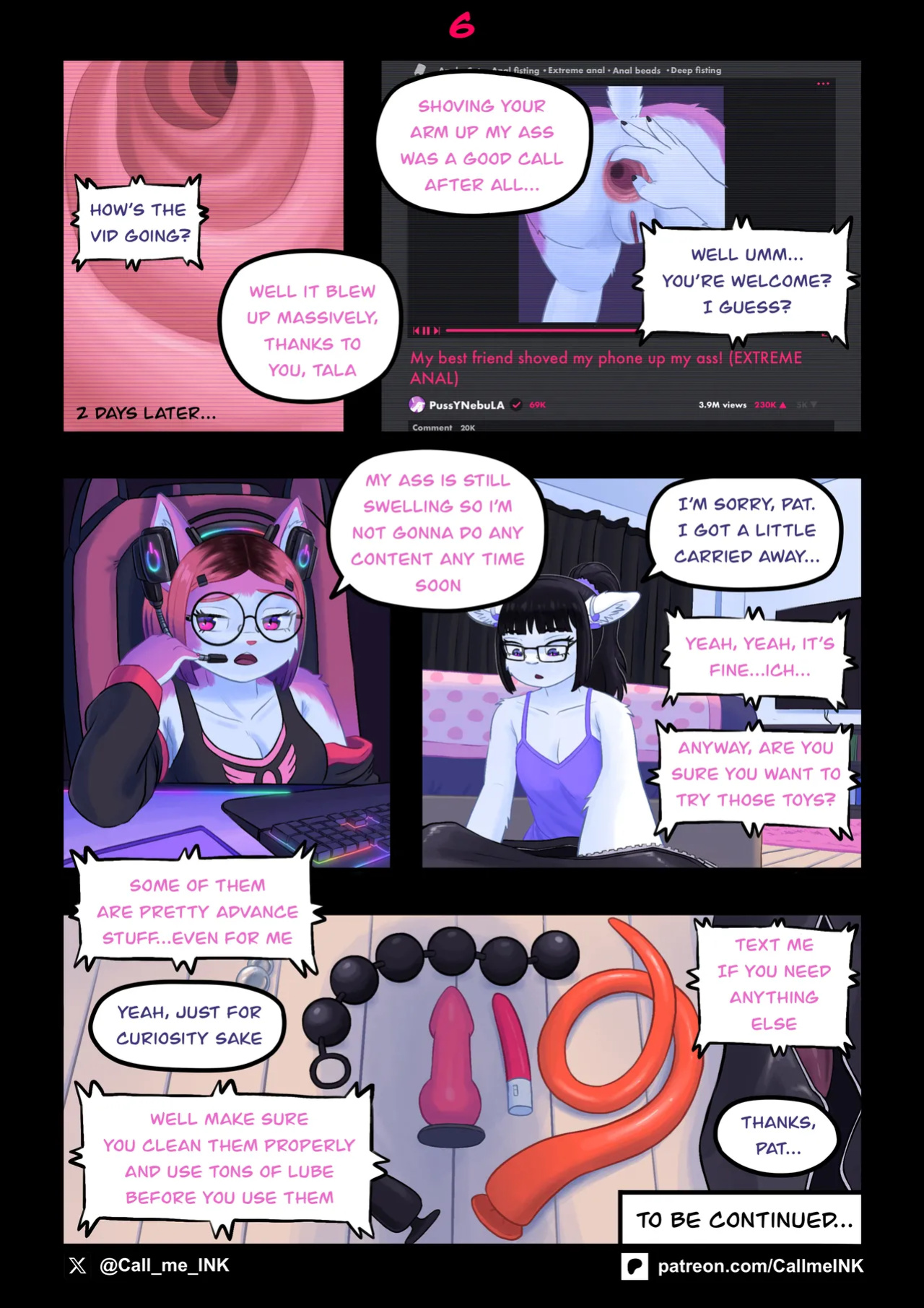 [CallmeINK (Farmer-Ink)] Pat’s Naughty Content + Extras