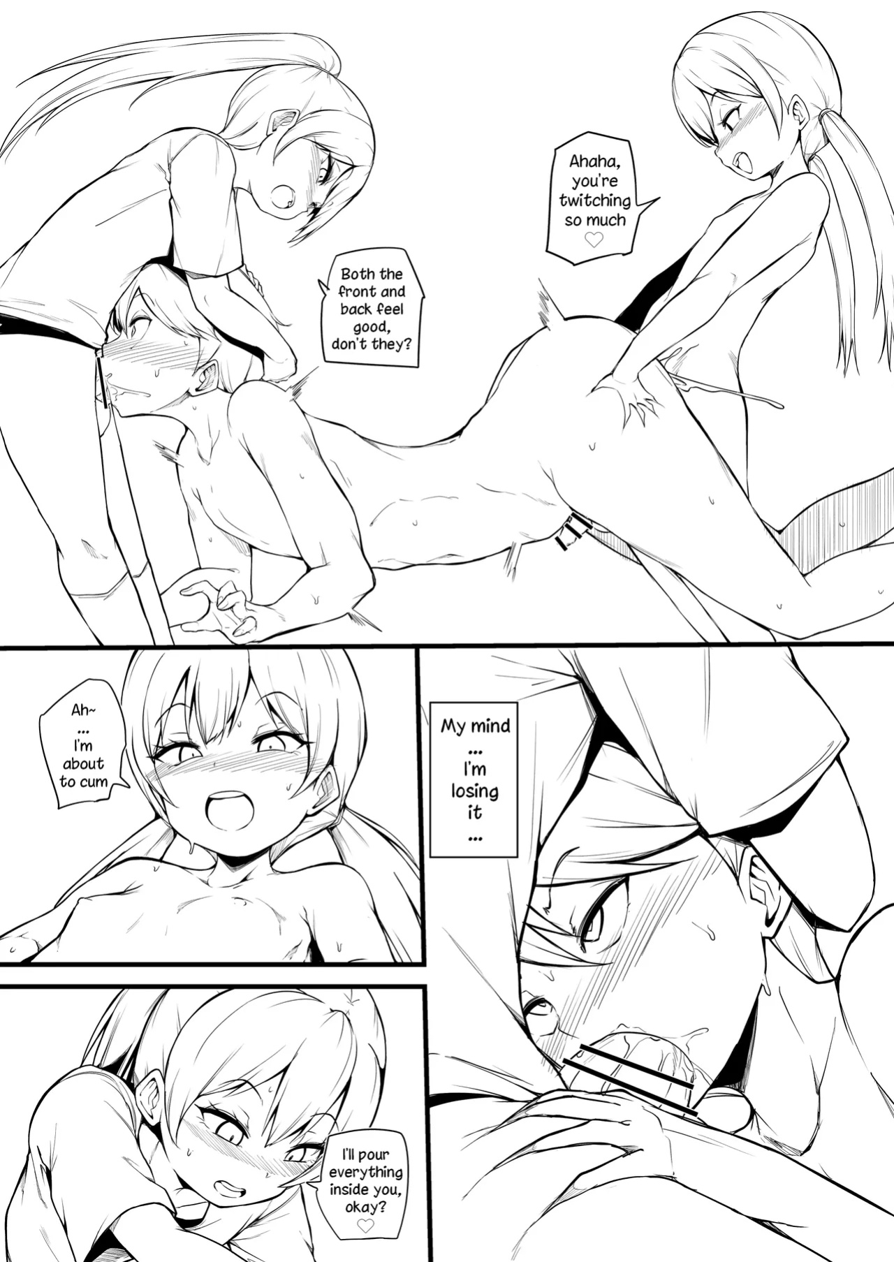 [Makin] Futago no Imouto ga Onii-chan o Mesu Ochi Saseru | Twin Sisters Turns Their Big Brother Into a Submissive Female