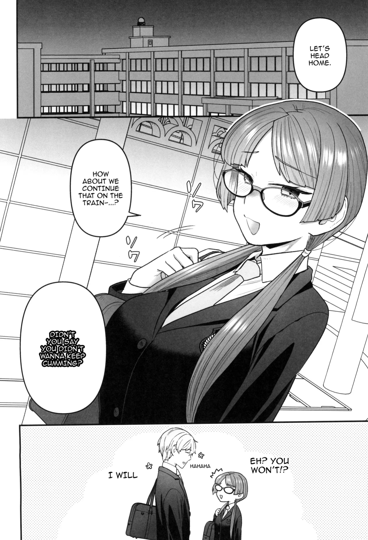 (C101) [Sayonara Hornet (Yoshiragi)] Iinchou to Mitsuda-kun no Houkago - Otonashi Kotoha and Mitsuda Makoto / The Prez And Mitsuda-kun After Class - Otonashi Kotoha and Mitsuda Makoto