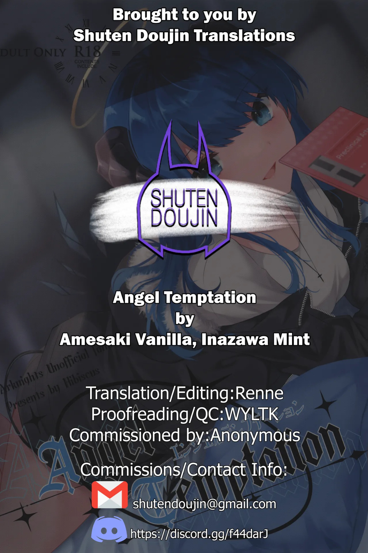 (C102) [Hibiscus (Amesaki Vanilla, Inazawa Mint)] Angel Temptation (Arknights) [SDTLs]