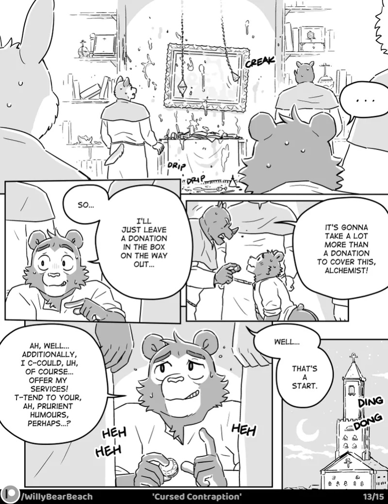 [Artdecade] Willy the Alchemist in Cursed Contraption [Eng]
