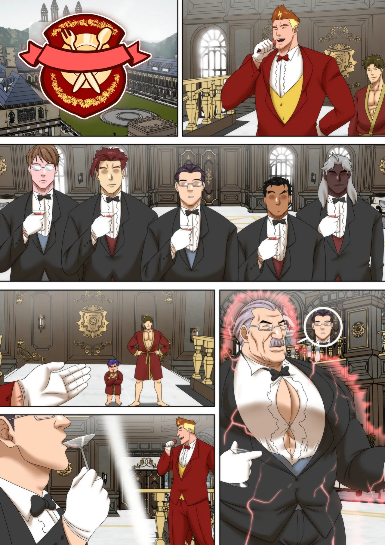 [Ducka] Precious mail SS Butler Academy [Eng]