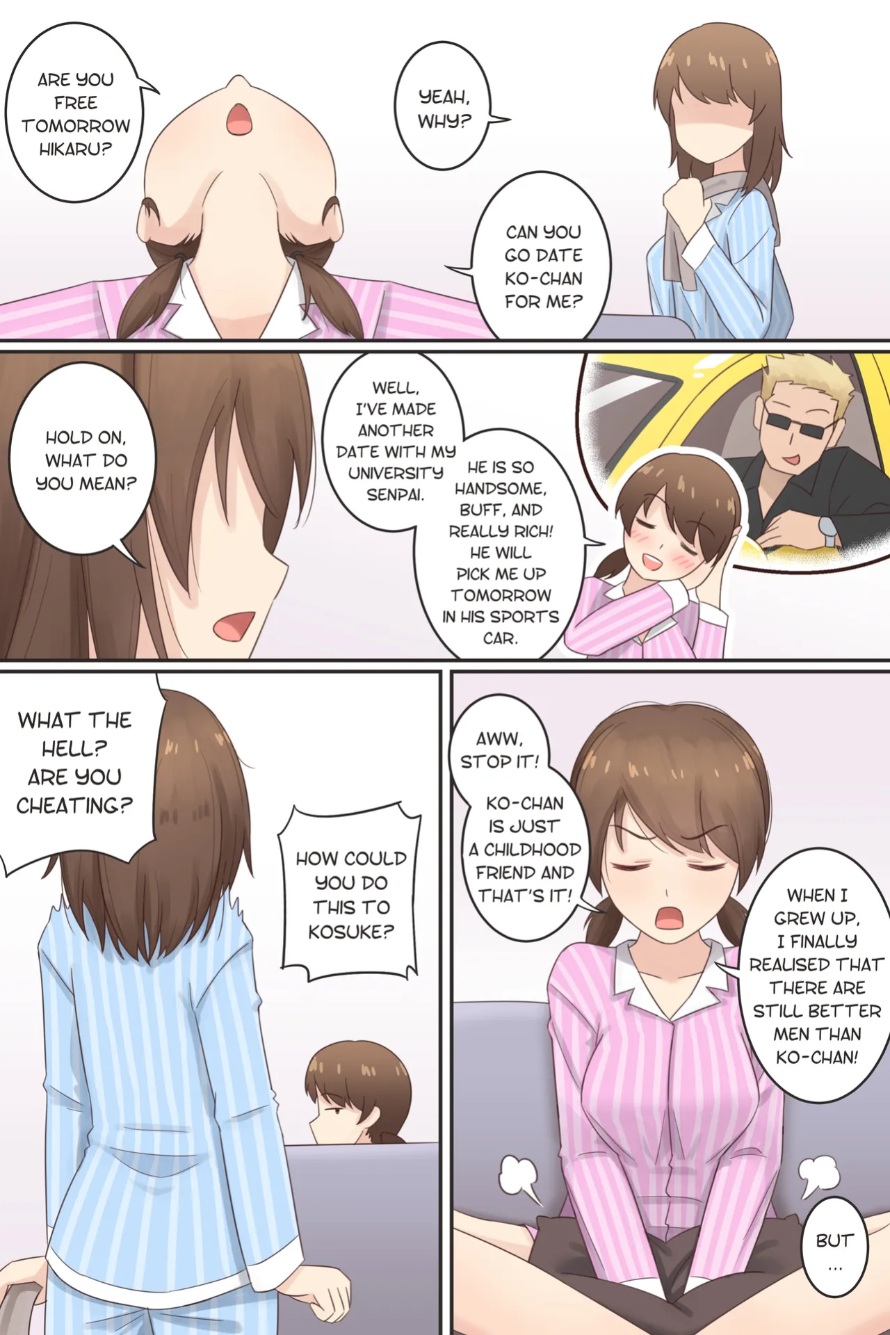 [Rudy Saki] When My Twins Childhood Friend Became a Girl