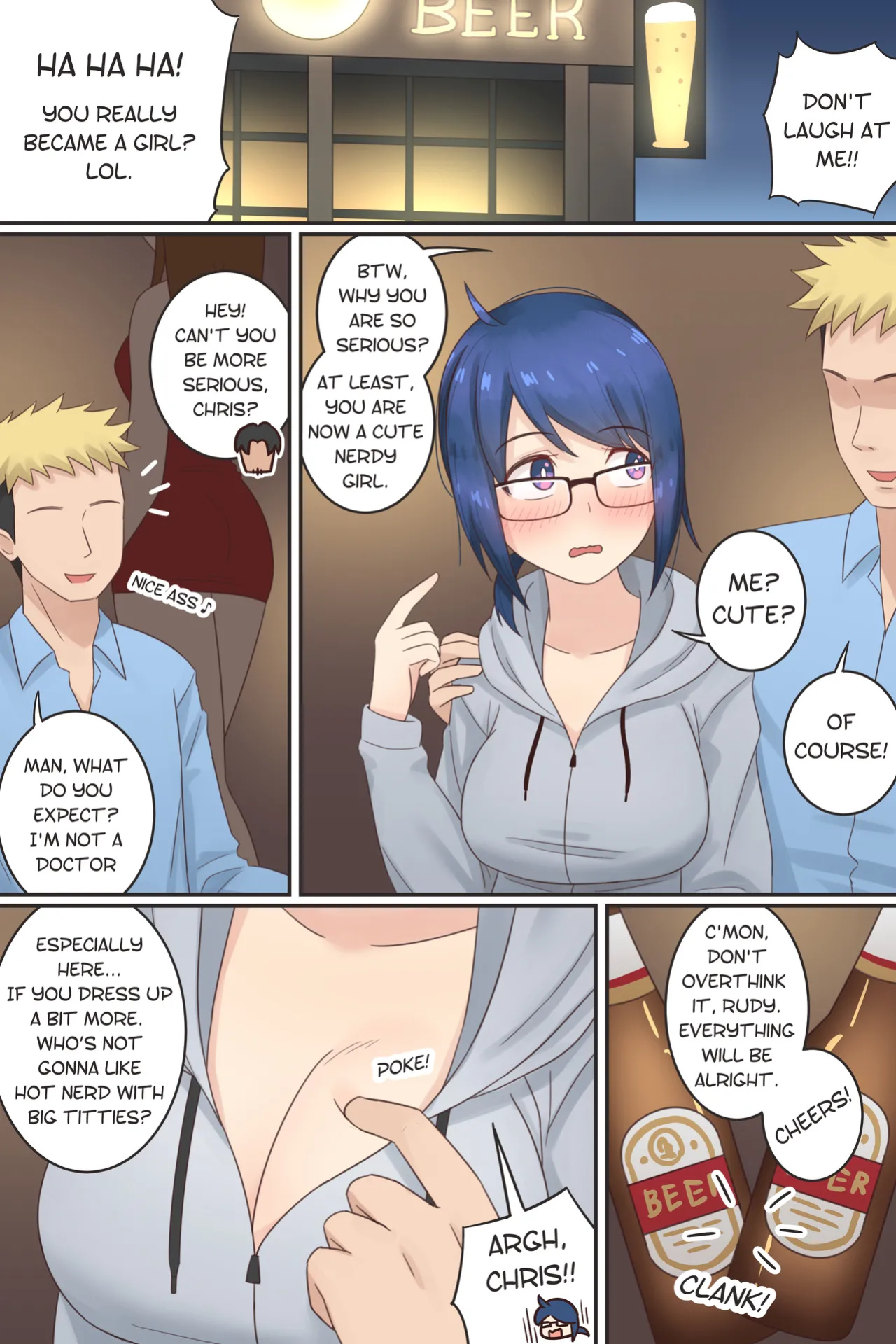 [Rudy Saki] Rudy and Her Boys: Remake