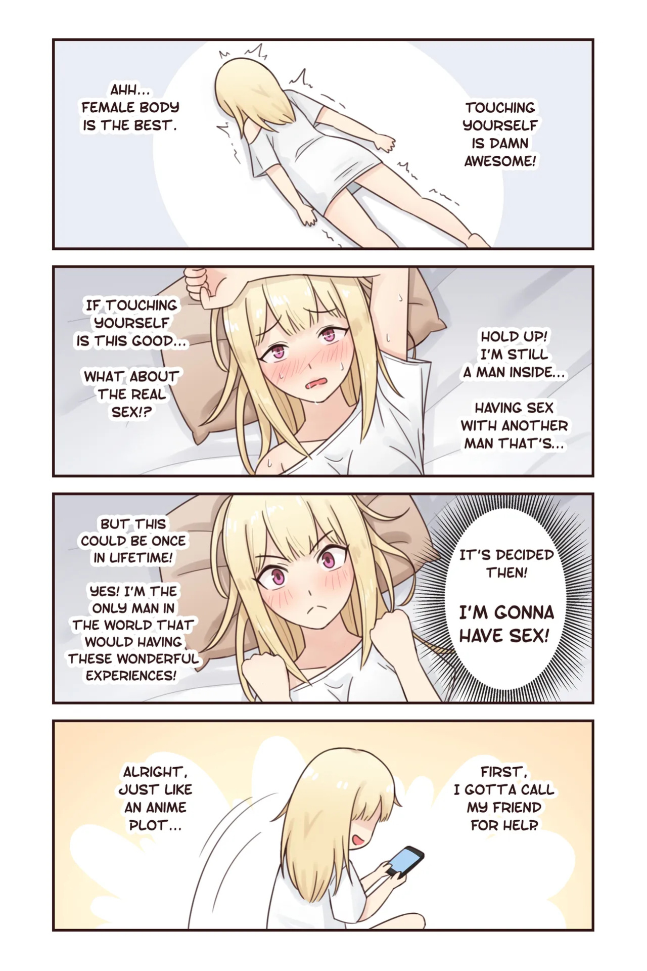 [Rudy Saki] I Turned Into a Girl But NO ONE Fucks Me!
