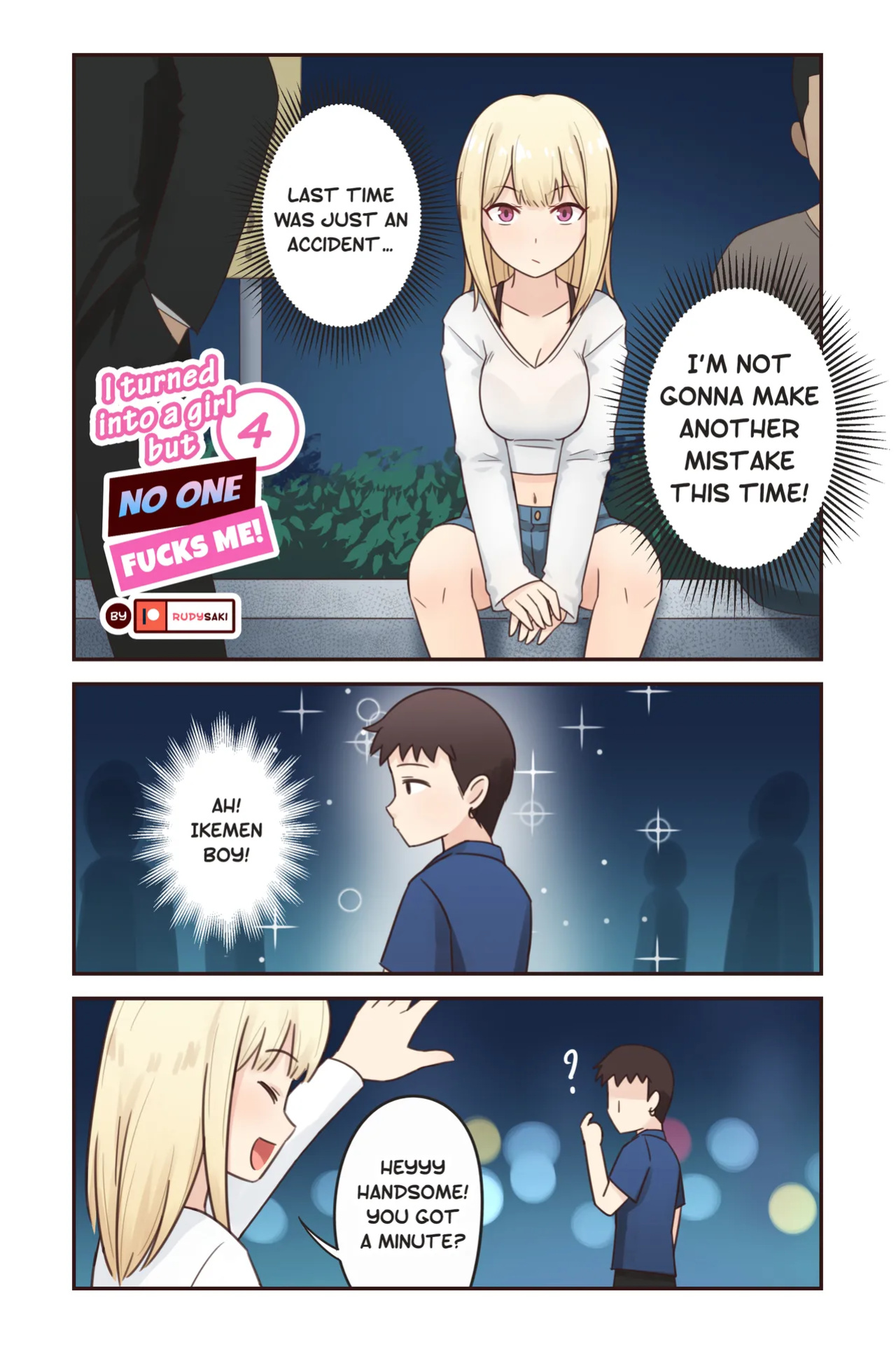 [Rudy Saki] I Turned Into a Girl But NO ONE Fucks Me!