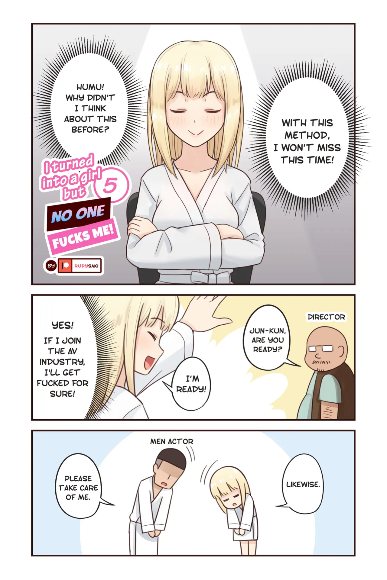 [Rudy Saki] I Turned Into a Girl But NO ONE Fucks Me!