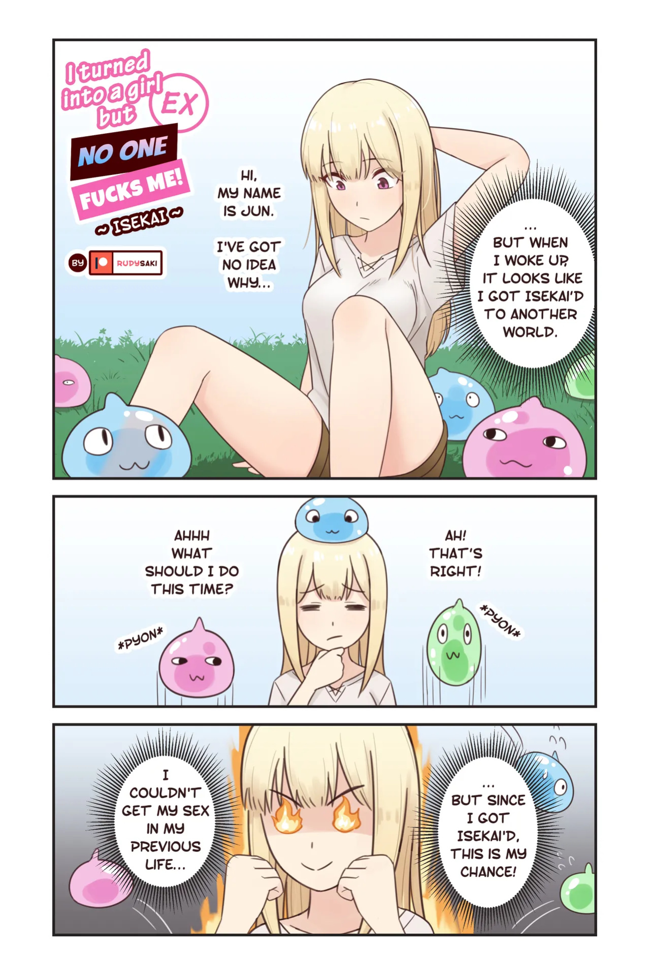 [Rudy Saki] I Turned Into a Girl But NO ONE Fucks Me!
