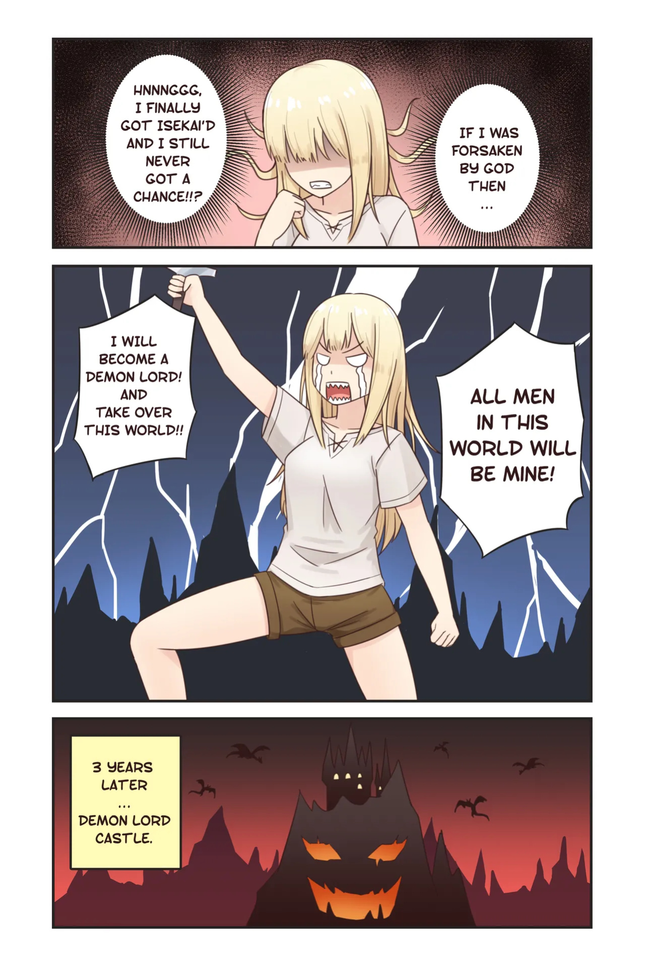 [Rudy Saki] I Turned Into a Girl But NO ONE Fucks Me!