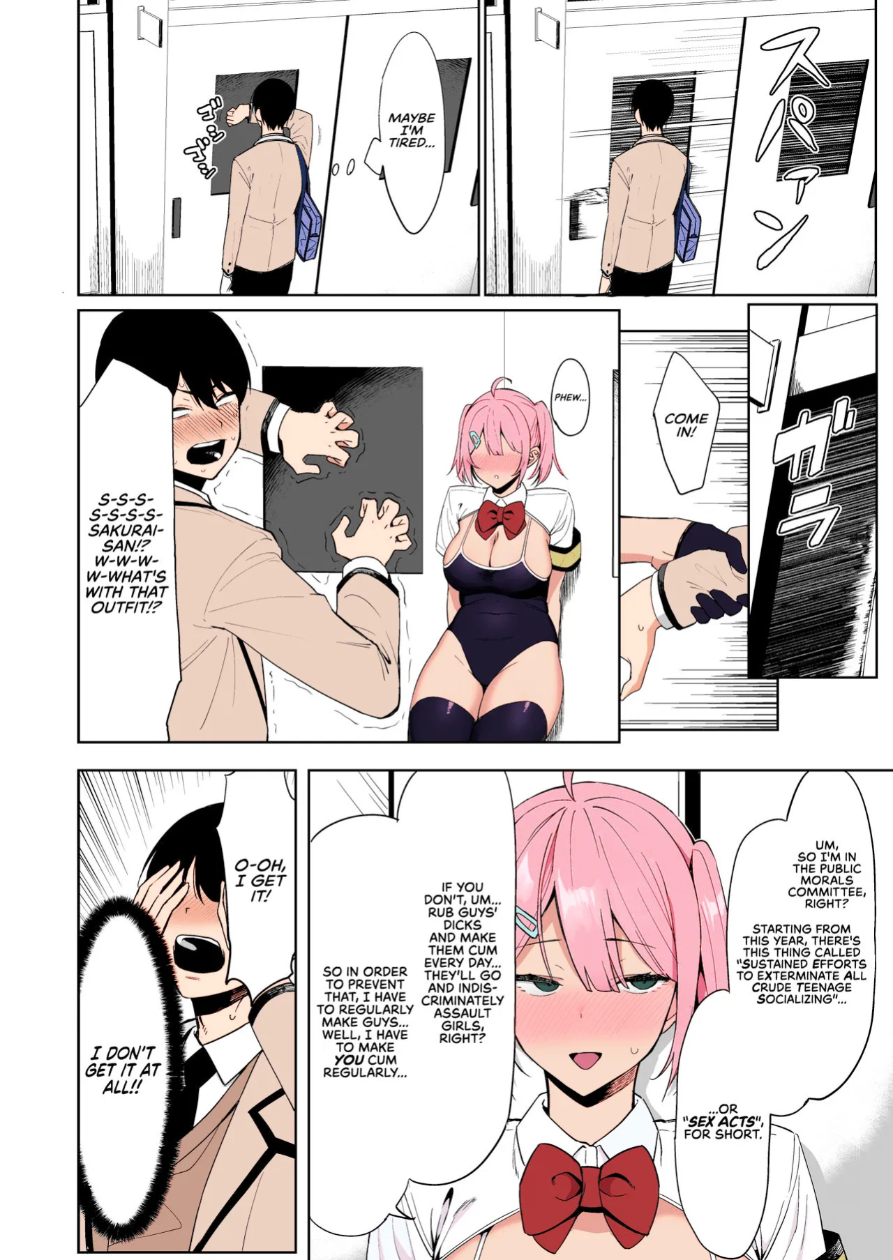 [Ikihaji Hummingbird (Amano Don)] Fuuki Iin to Fuuzoku Katsudou SEX ACTS with a Member of the Public Moral Committee [RedLantern] [irossensei]