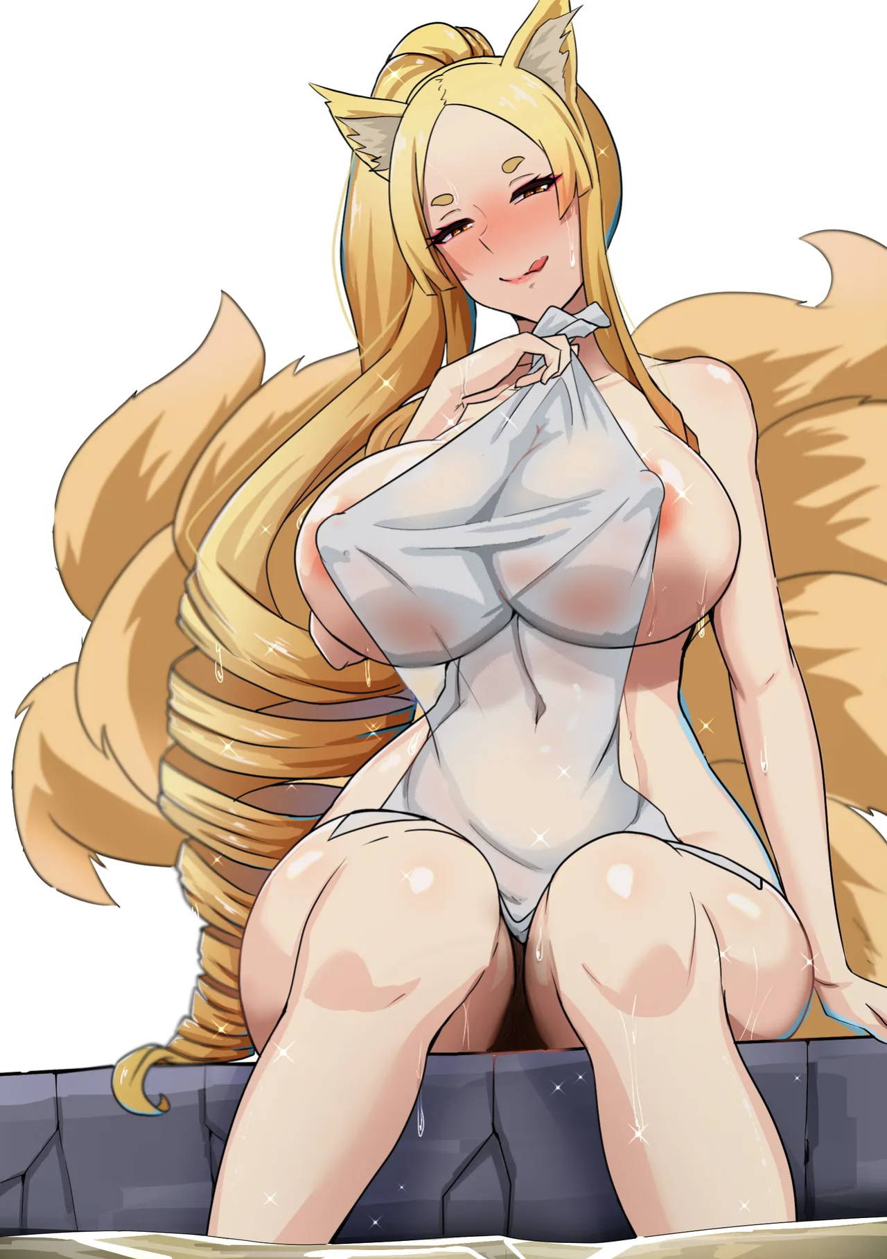 【Merkonig】B-Trayal 47 Yasaka (High School DxD) EN [Uncensored]