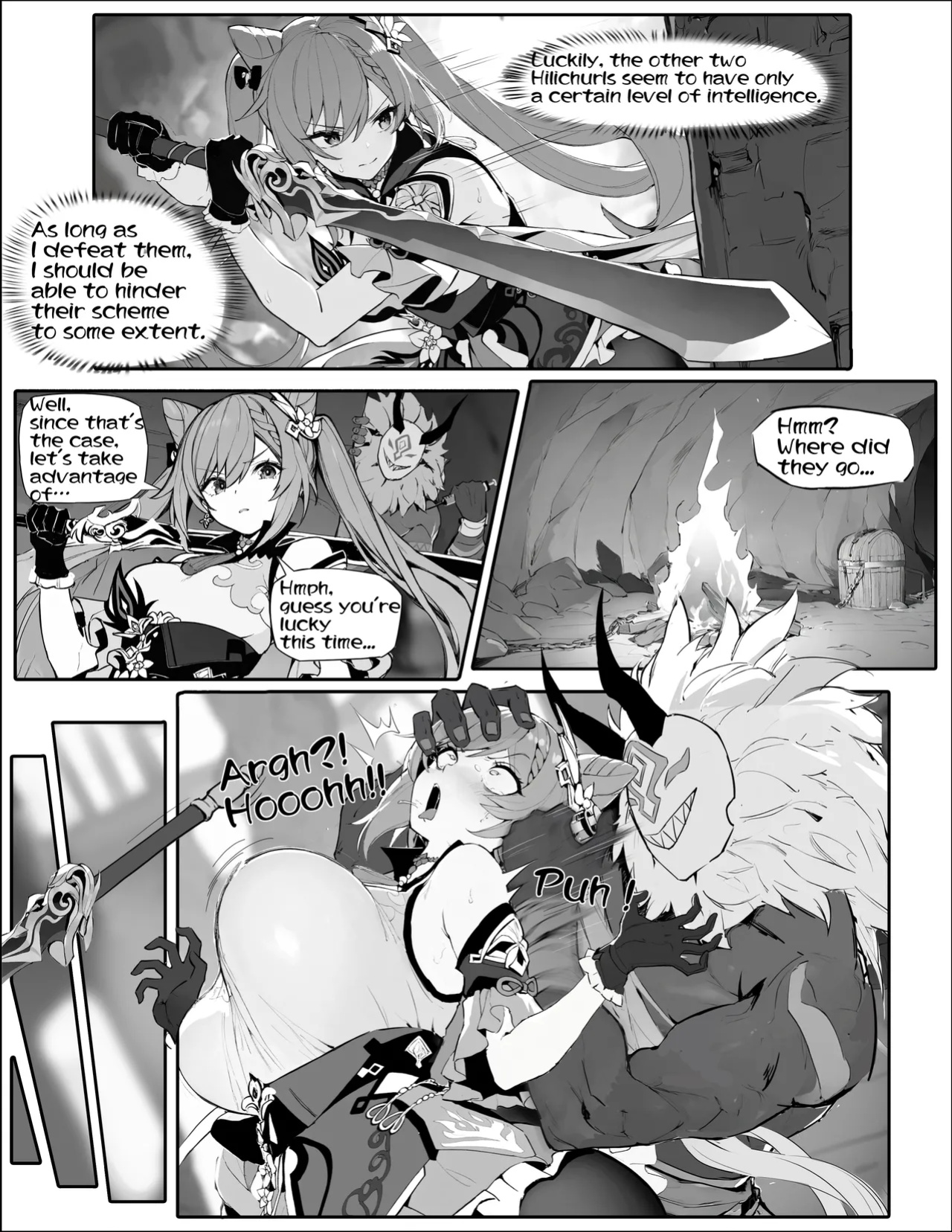 [Senie Shenxuan] Sen'nyū ni shippaishita Katsu Sei (Genshin Impact)