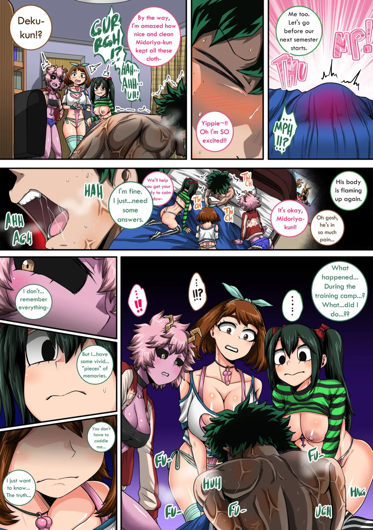 (Juice Box Factory) My Harem Academia Ch.8 [Part.2]