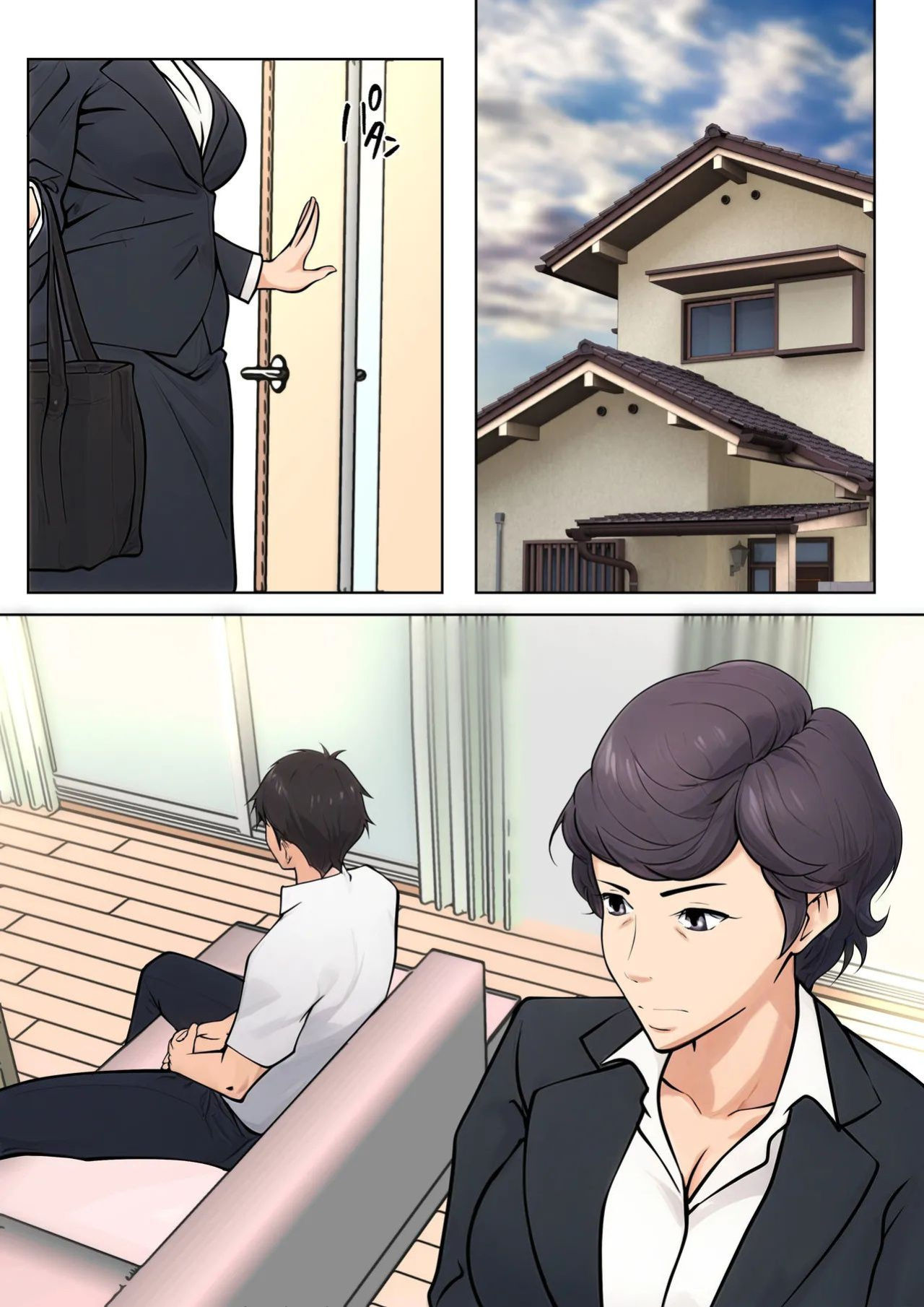 [Pentacle (Shimipan)] Shikatanaku kāchan to sekkusu shimasu - I Have No Choice But to Have Sex with My Mother [DarklordMTLs]