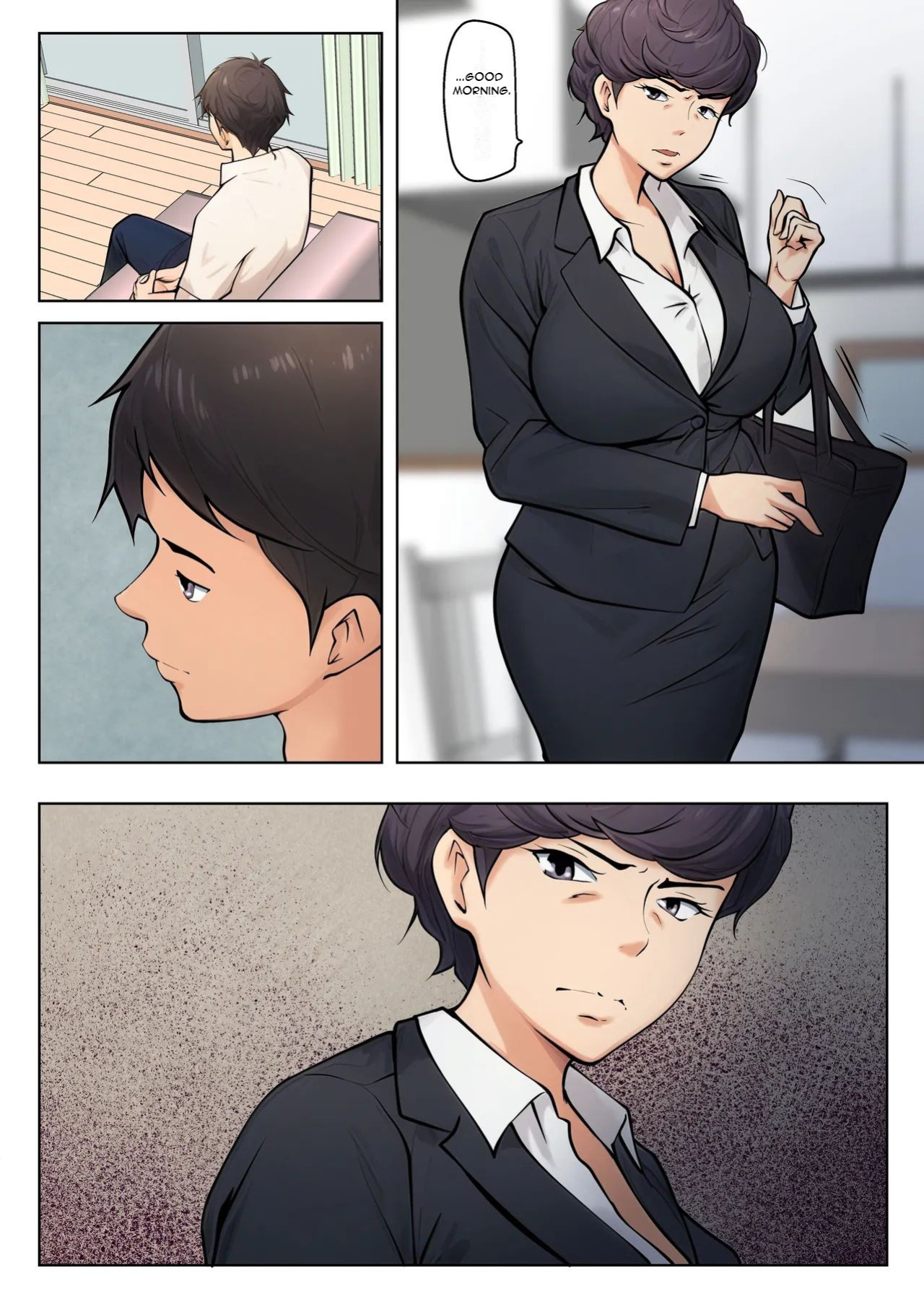 [Pentacle (Shimipan)] Shikatanaku kāchan to sekkusu shimasu - I Have No Choice But to Have Sex with My Mother [DarklordMTLs]