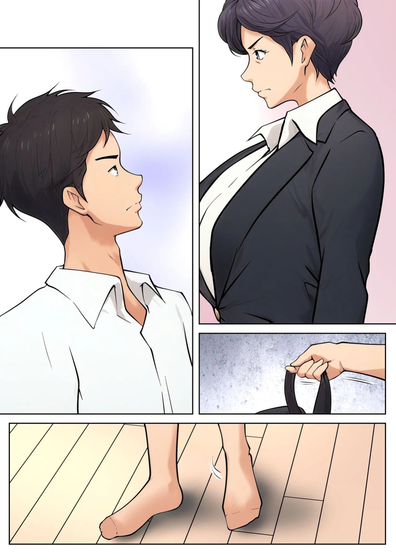 [Pentacle (Shimipan)] Shikatanaku kāchan to sekkusu shimasu - I Have No Choice But to Have Sex with My Mother [DarklordMTLs]