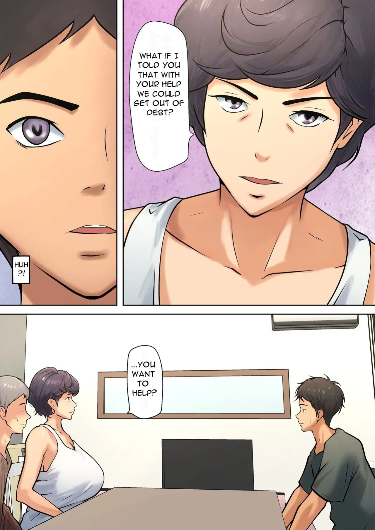 [Pentacle (Shimipan)] Shikatanaku kāchan to sekkusu shimasu - I Have No Choice But to Have Sex with My Mother [DarklordMTLs]
