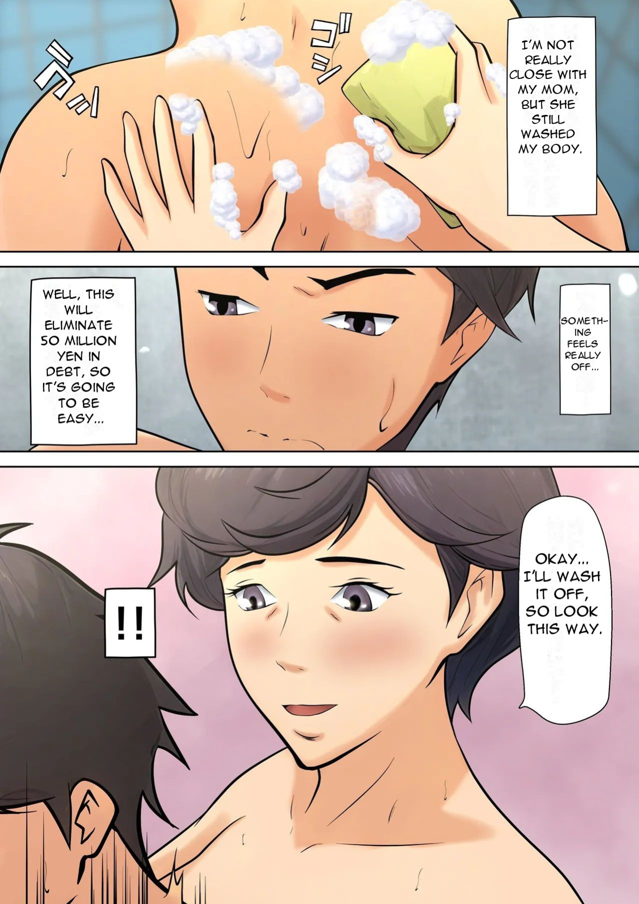 [Pentacle (Shimipan)] Shikatanaku kāchan to sekkusu shimasu - I Have No Choice But to Have Sex with My Mother [DarklordMTLs]