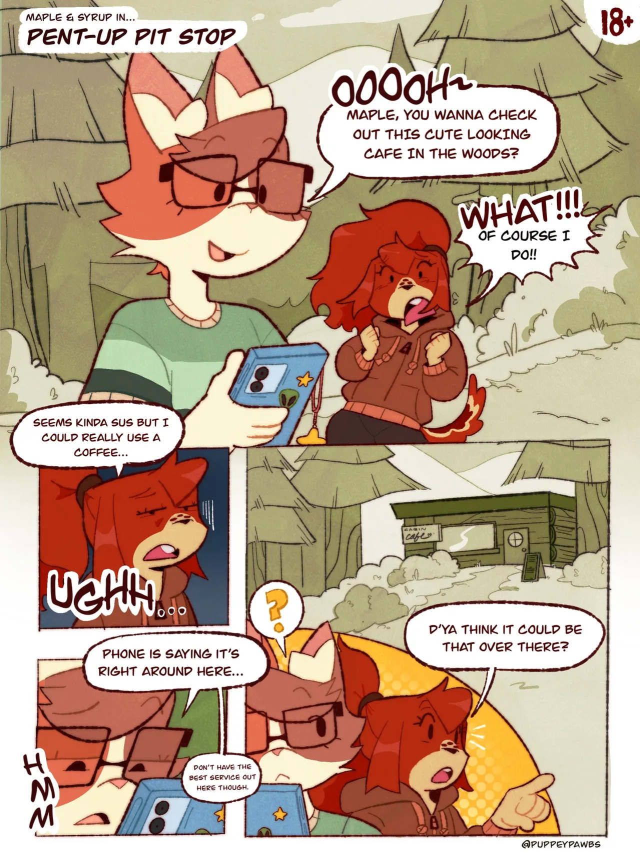 [Puppeypawbs (Speckledplumcot)] Pent-Up Pit Stop