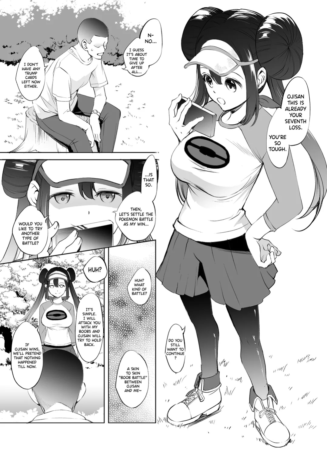 [Kawamura Tsukasa] Mei-chan Paizuri Manga (Pokémon Black 2 and White 2) [CarlJPTL]