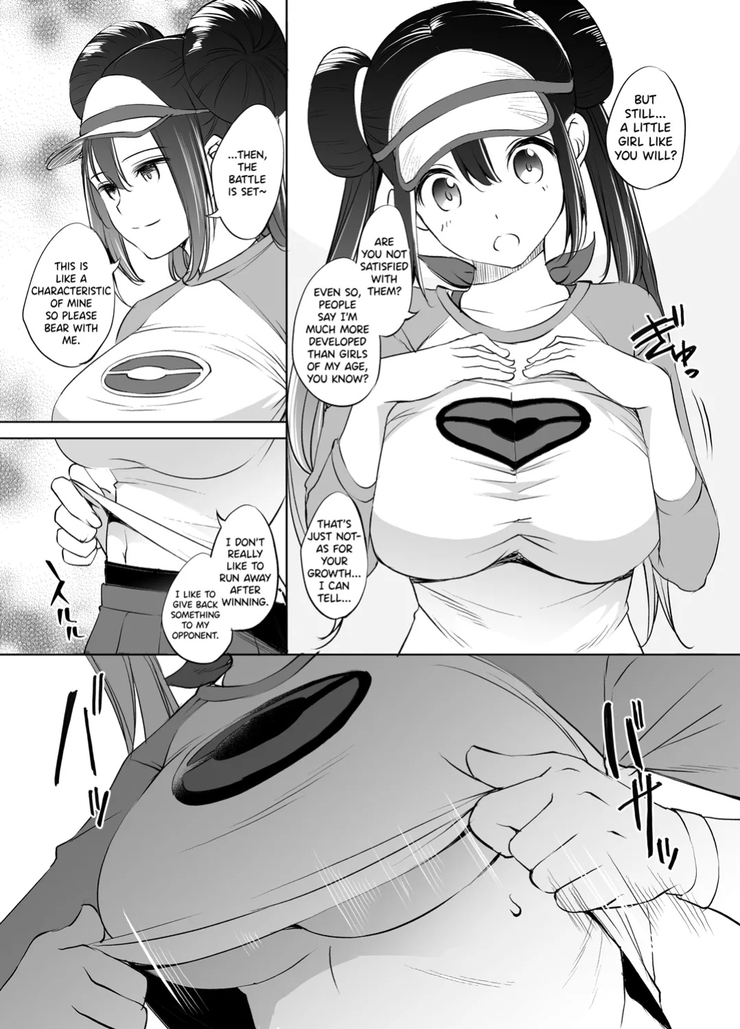 [Kawamura Tsukasa] Mei-chan Paizuri Manga (Pokémon Black 2 and White 2) [CarlJPTL]