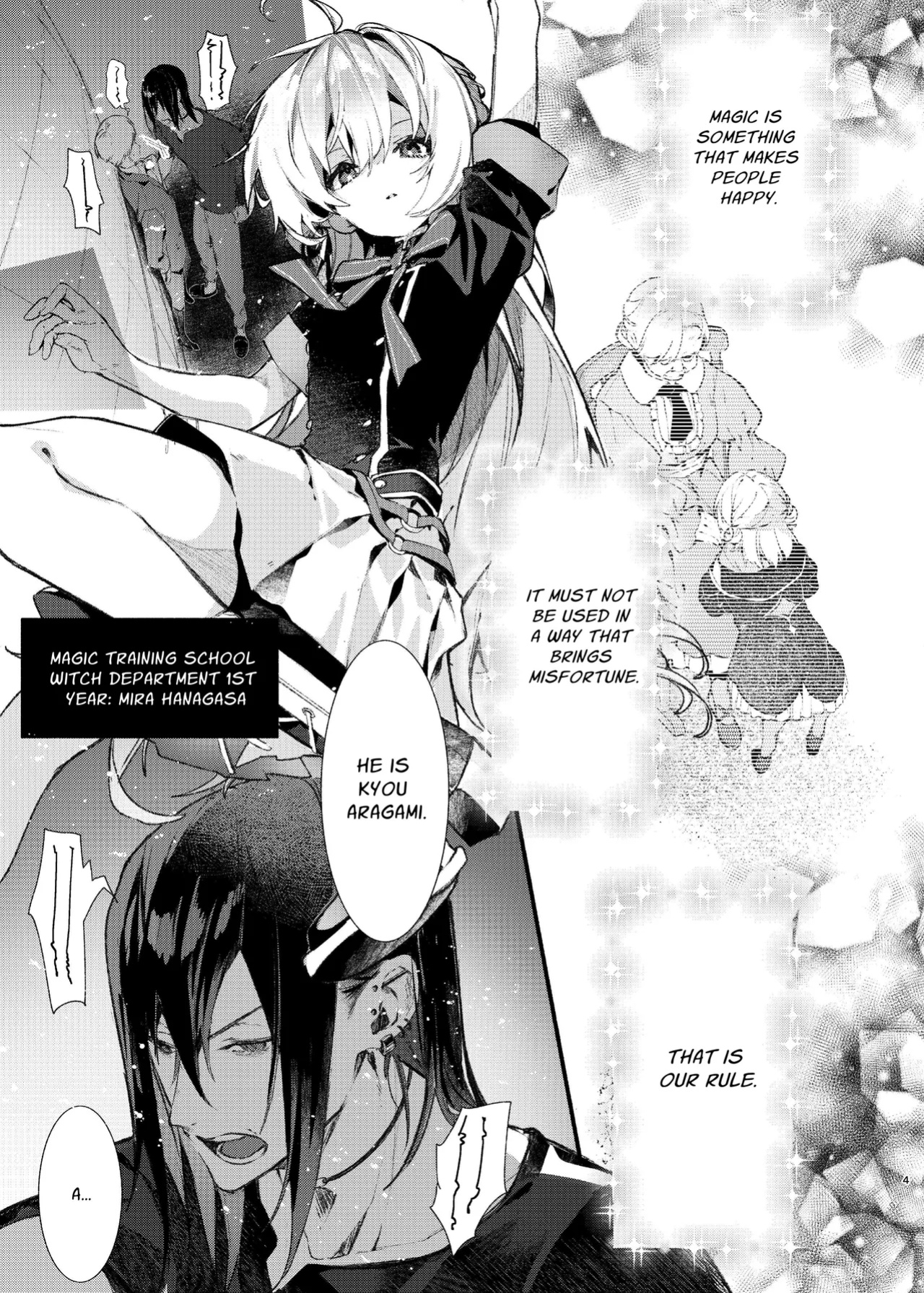 [Hankatsuu Shoujo (Enomoto Nao)] Majo Minarai wa ××× Shitakunai! | The Apprentice Witch Doesn't Want To XXX! [Cunny Garden]