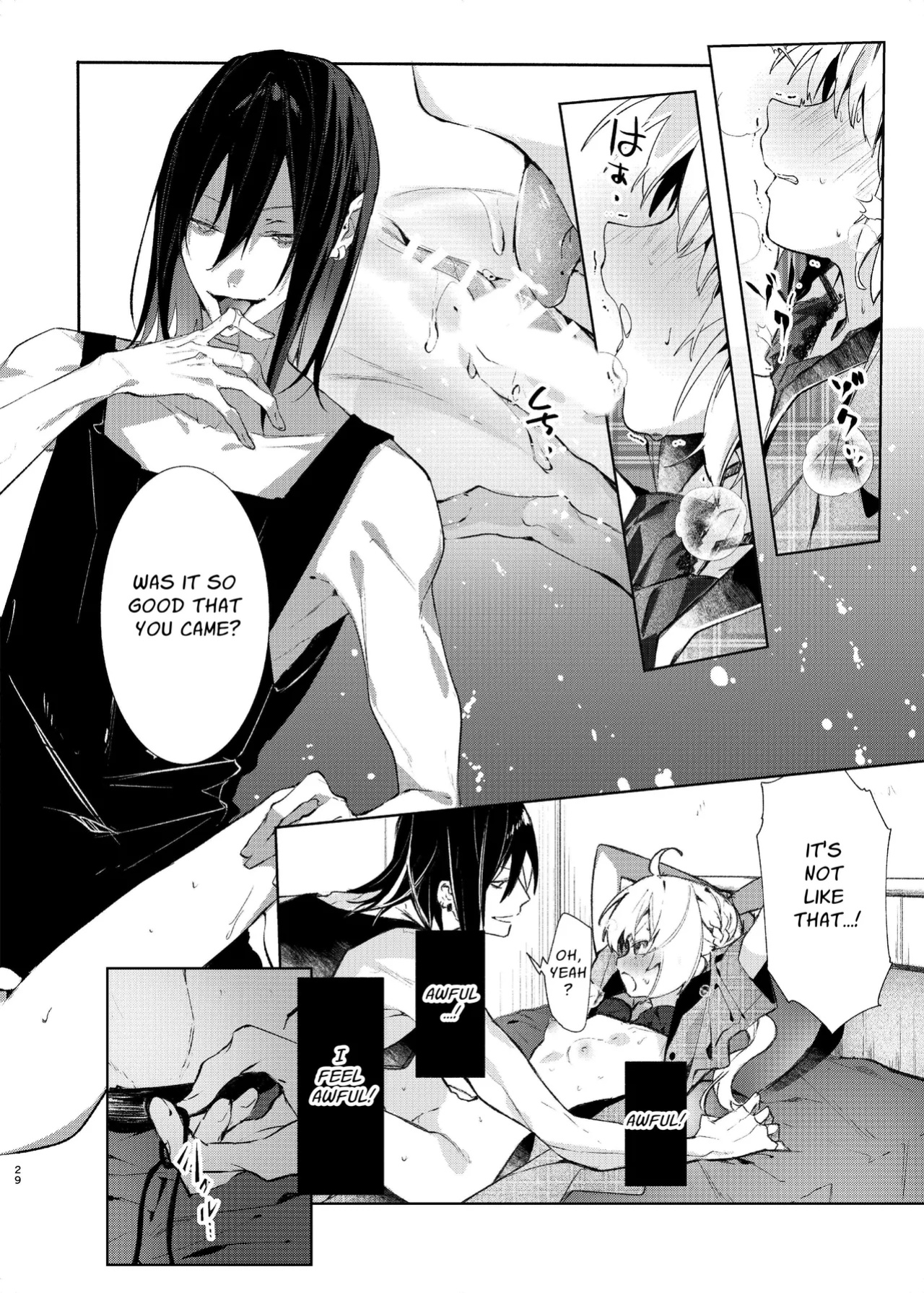 [Hankatsuu Shoujo (Enomoto Nao)] Majo Minarai wa ××× Shitakunai! | The Apprentice Witch Doesn't Want To XXX! [Cunny Garden]