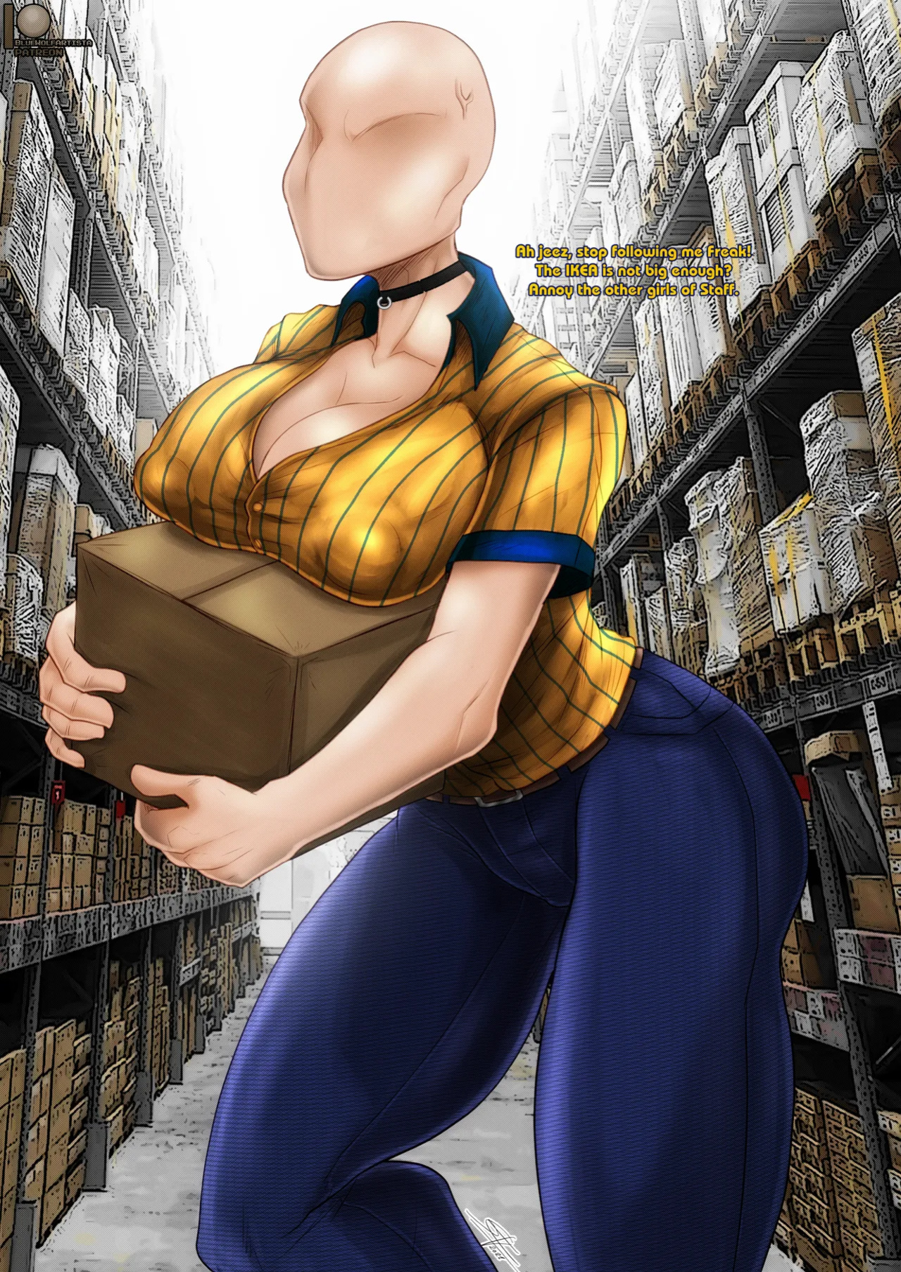 [BlueWolfArtista] SCP-3008: Infinity IKEA (SCP Foundation)