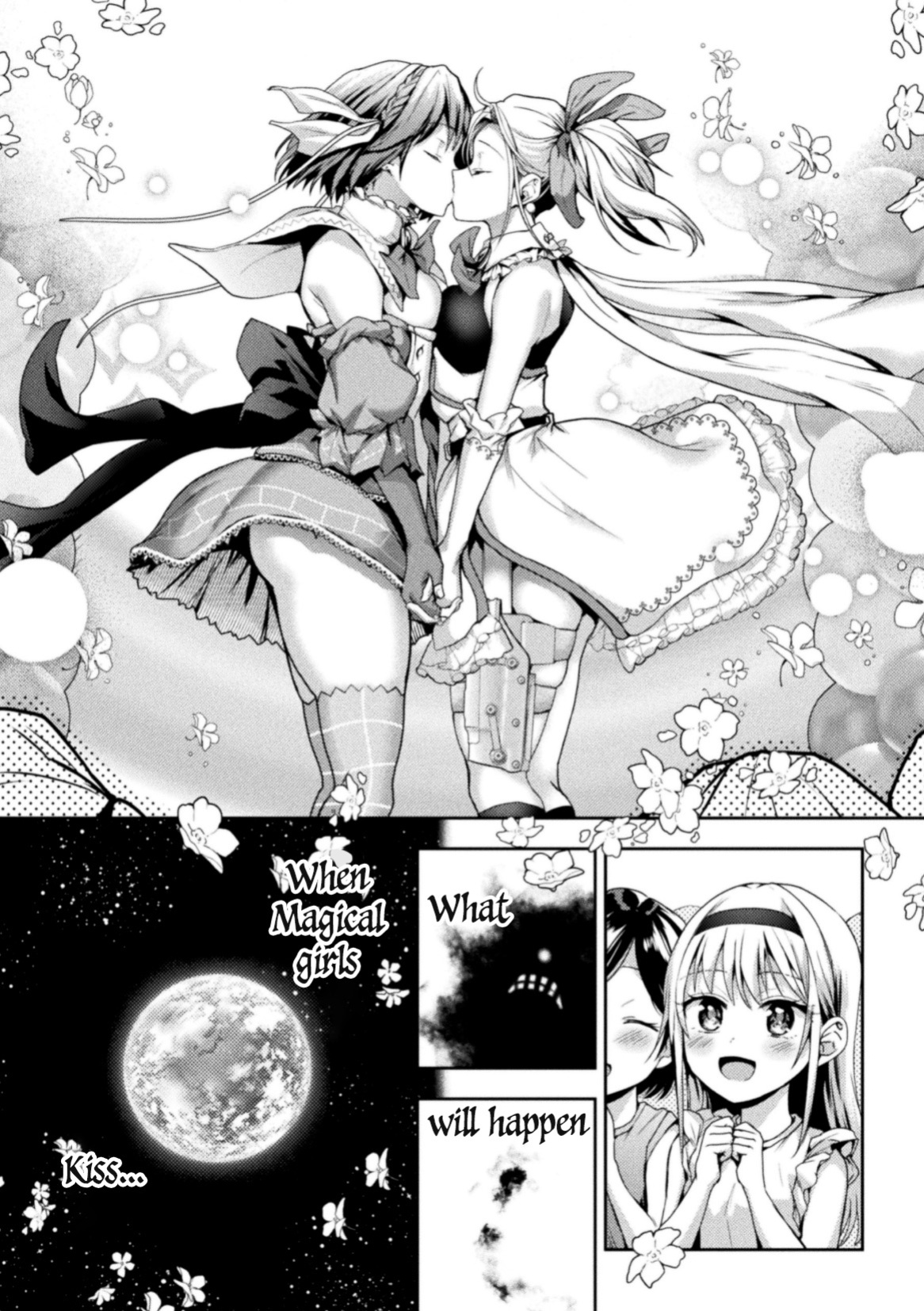 [Nagashiro Rouge] Eigyou Mahou Shoujo ga Kiss Shitara Ch. 1-3 | When Magical Girls Kiss Chapter 1-3 (END) + Extra