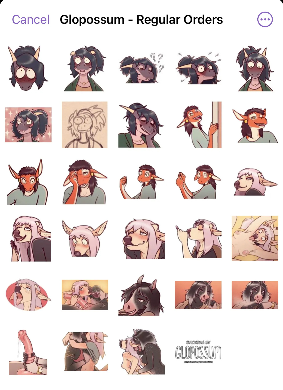 [Glopossum] Regular Orders (W/ Extras)