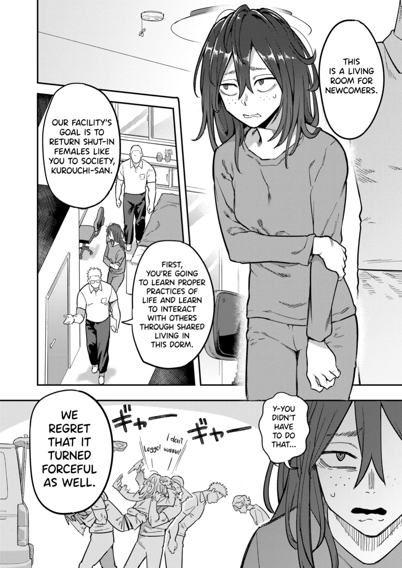 [Shine Nabyss] Hikikomori Kyousei Shisetsu Hakutou no Ie Ch.1