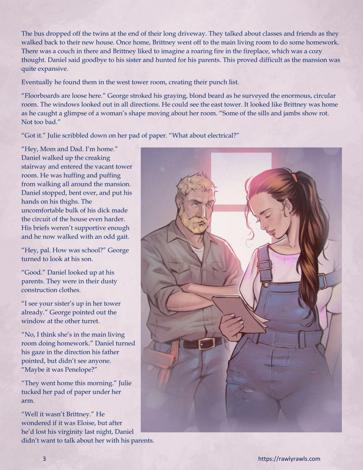 [TenderMinDD & RawlyRawls] The Haunting of Palmer Mansion Chapter 2