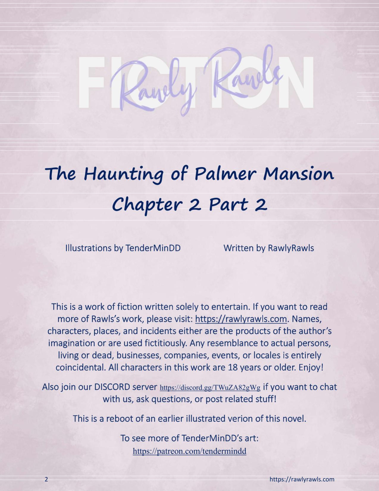 [TenderMinDD & RawlyRawls] The Haunting of Palmer Mansion Chapter 2
