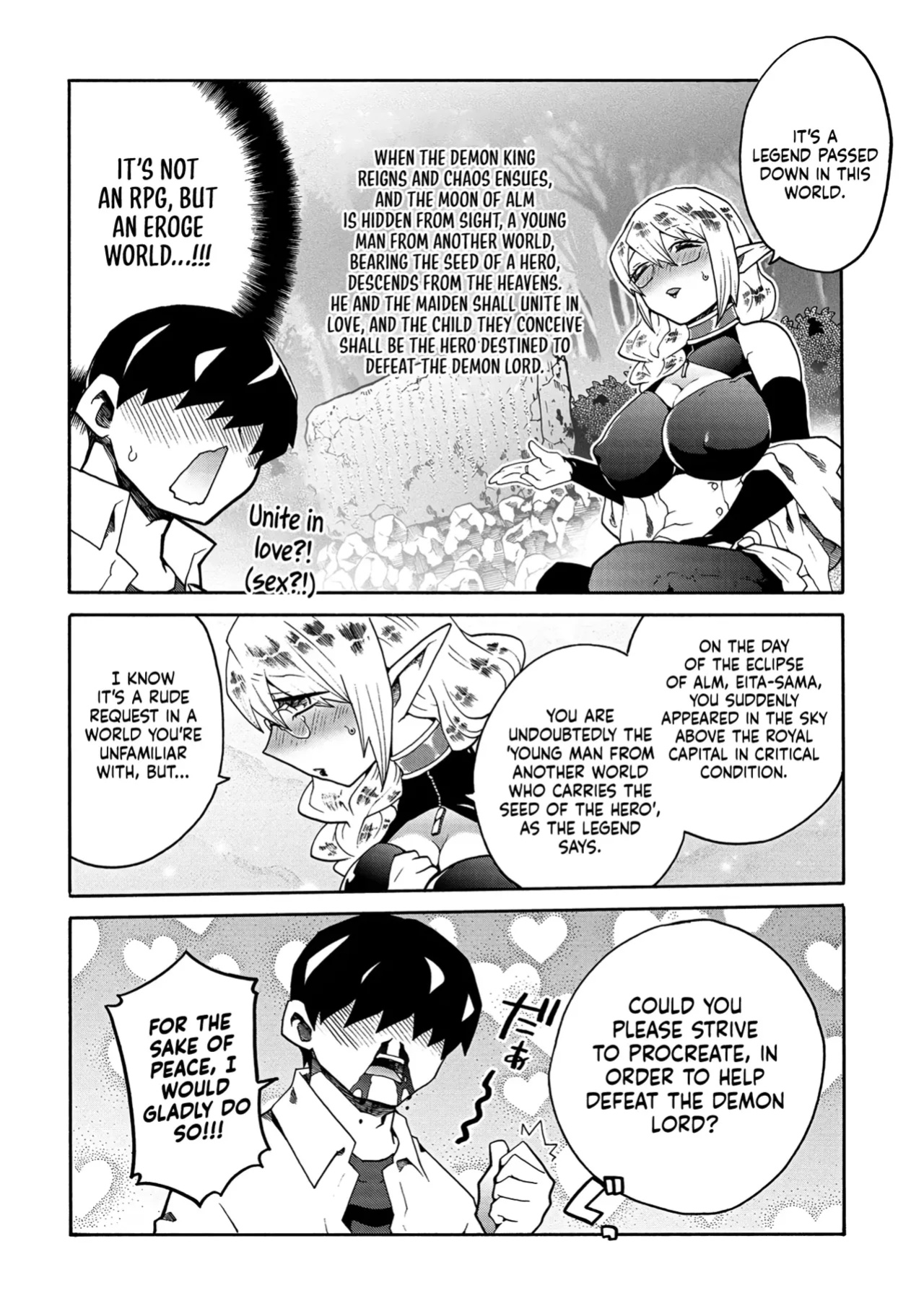 Erosugi Cheat De Isekai Harem♪ Comic Anthology | ; Otherworldly Harem with Extremely Erotic Cheats Comic Anthology (complete)