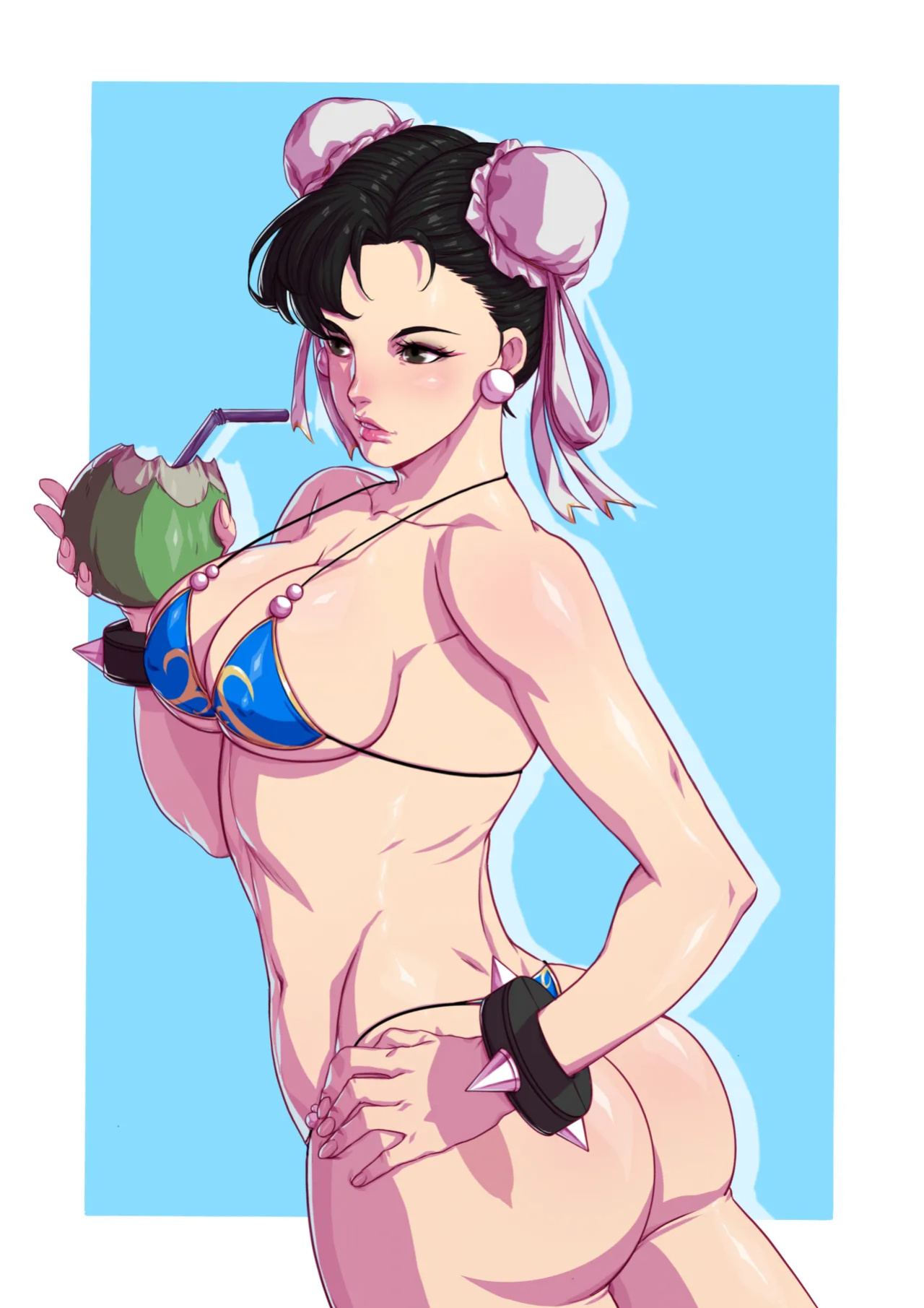 [TSFSingularity (Potemkin)] Swap by the Beach ⛱ (Street Fighter)