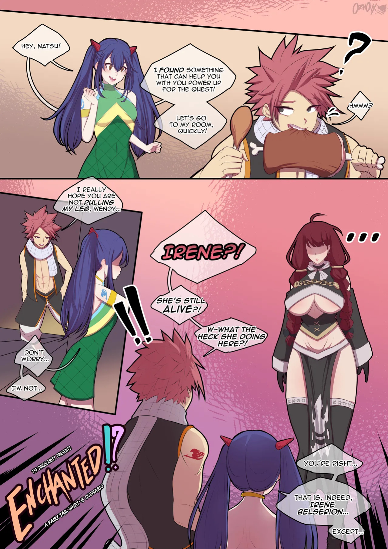 [TSFSingularity (Oznovx)] IrenE-nchanted (Fairy Tail)
