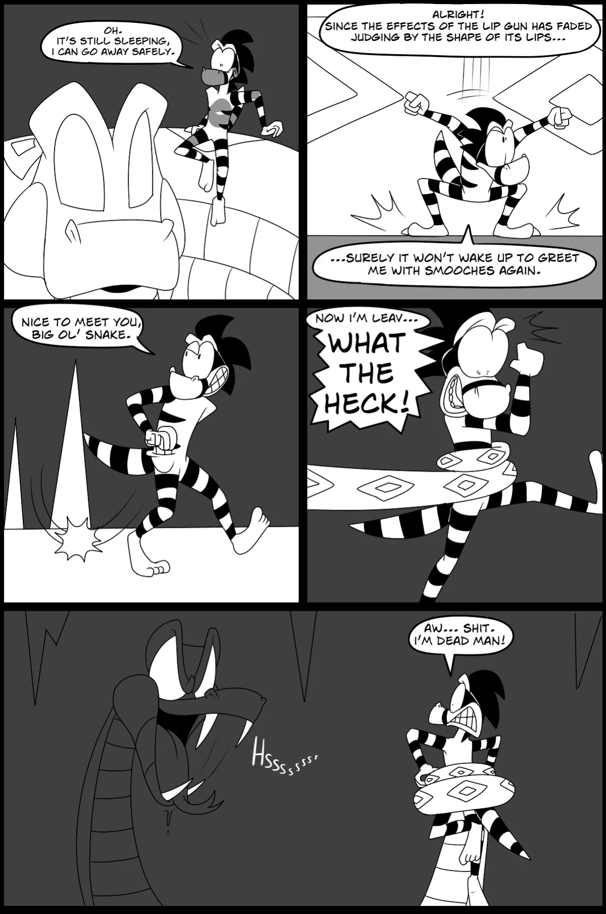 [JAMEArts] Cameron's Snakey Trouble
