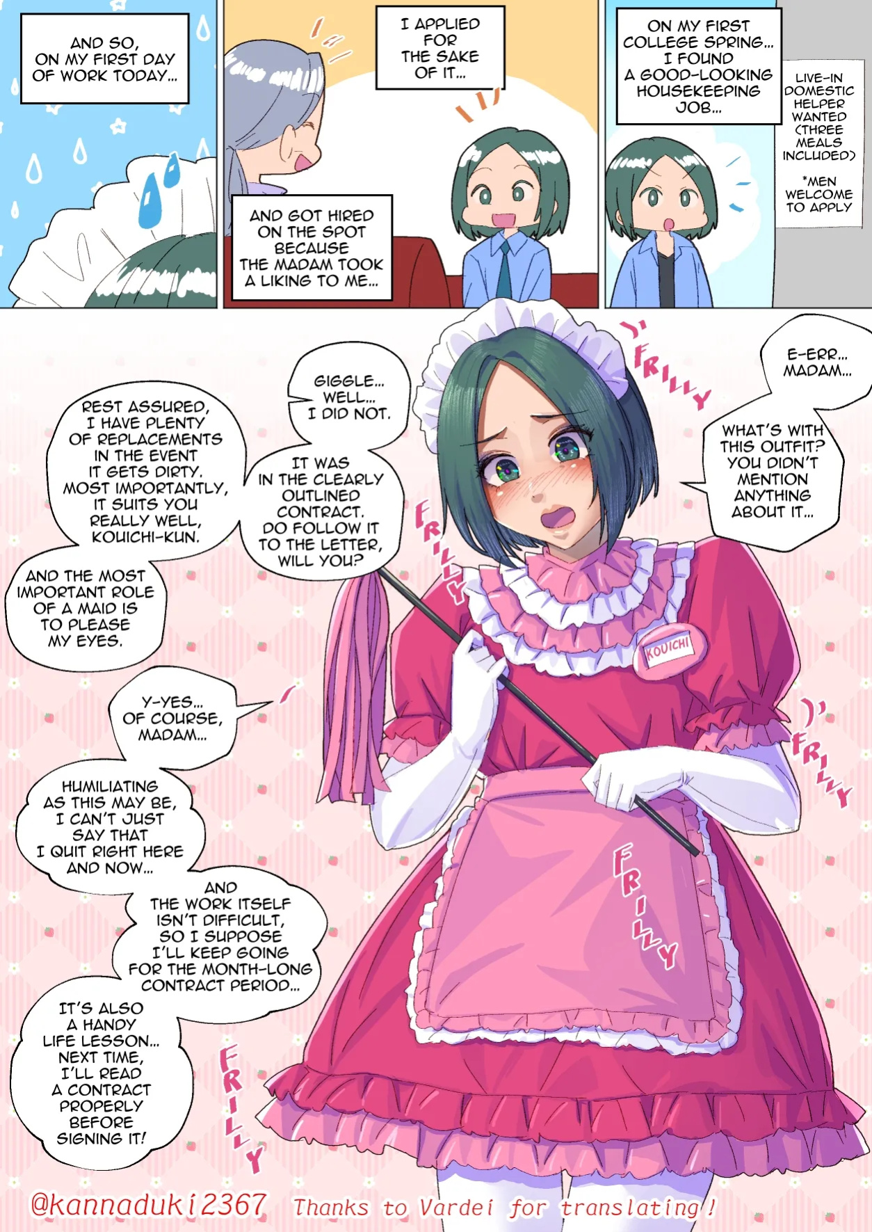 [Jugatsu Usagi] Short Sissy Stories