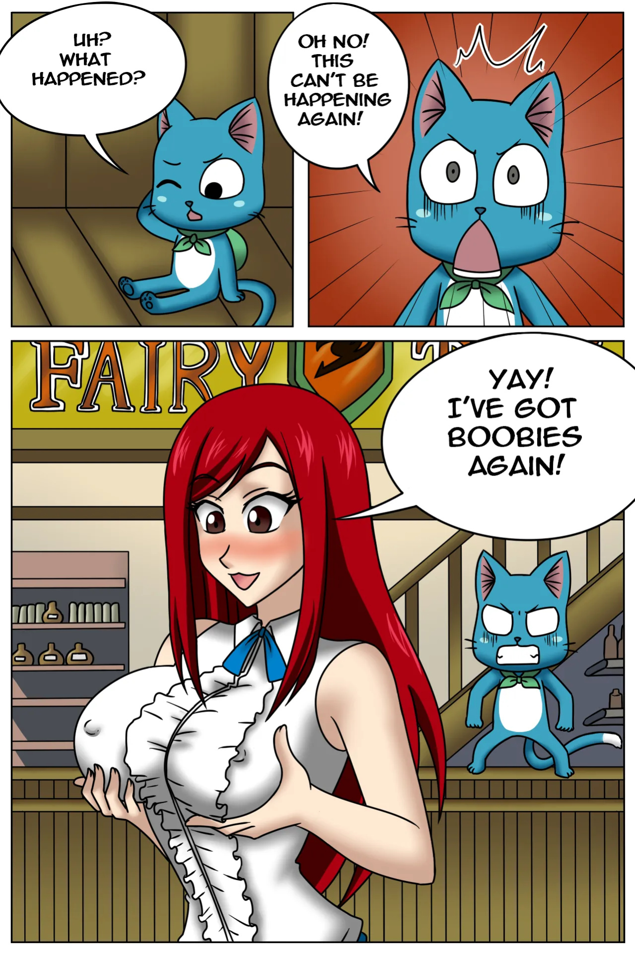 [TSFSingularity (SMartDrawings)] One "Happy" Erza! (Fairy Tail)