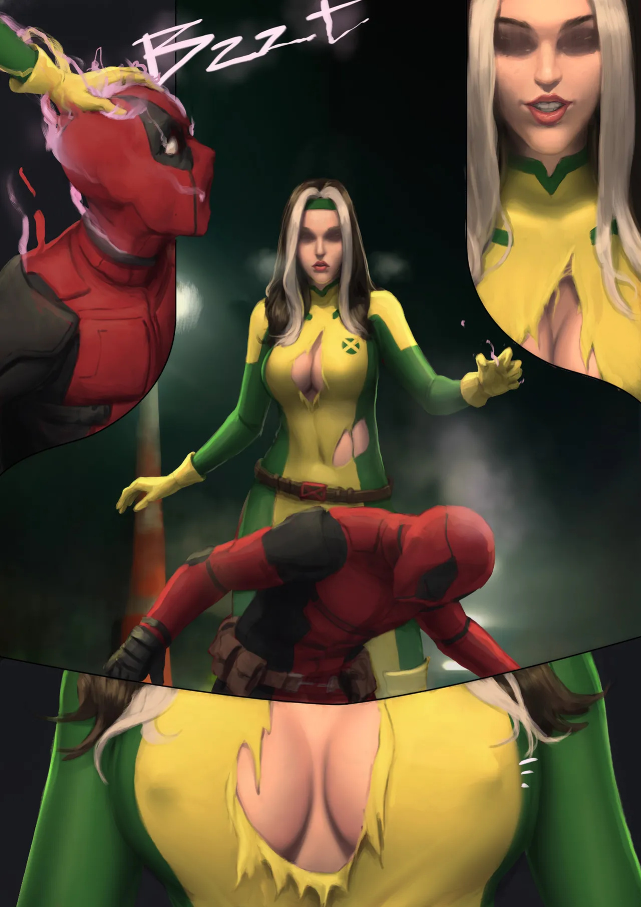 [TSFSingularity (CunCyun)] Gone Rogue! (Marvel Comics)