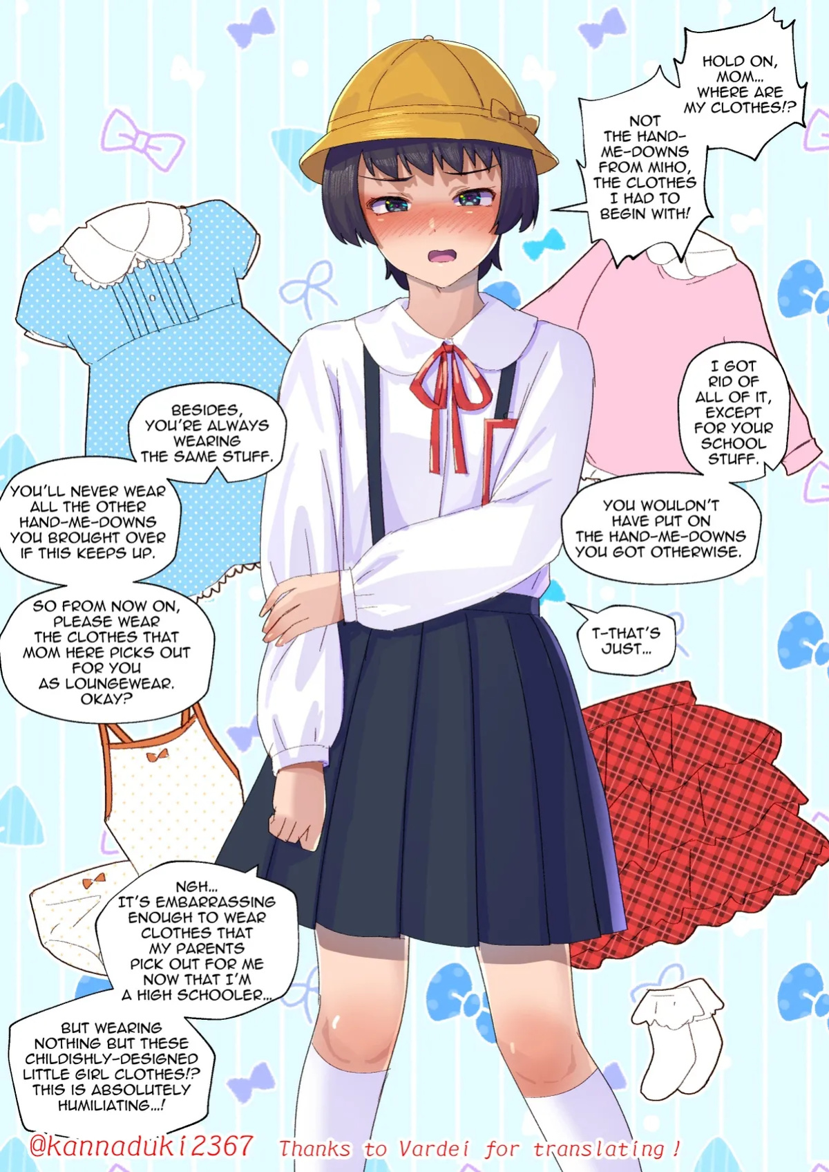 [Jugatsu Usagi] Hand-Me-Down Boys