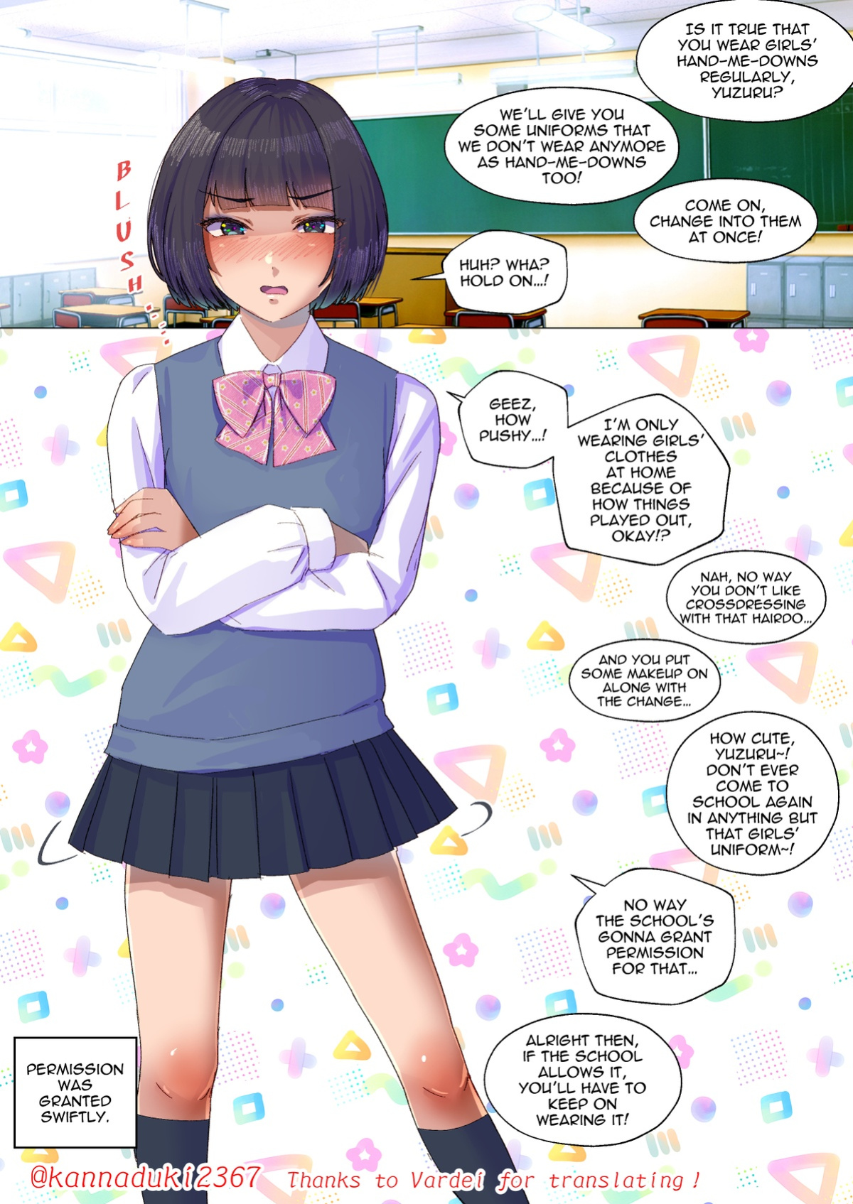 [Jugatsu Usagi] Hand-Me-Down Boys