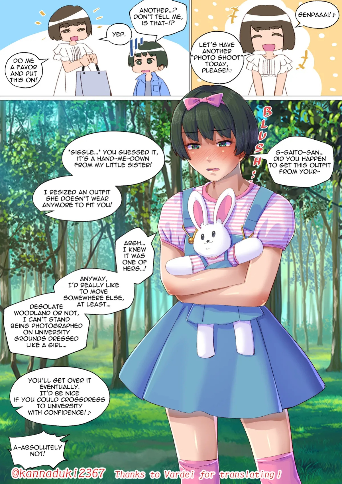 [Jugatsu Usagi] Hand-Me-Down Boys
