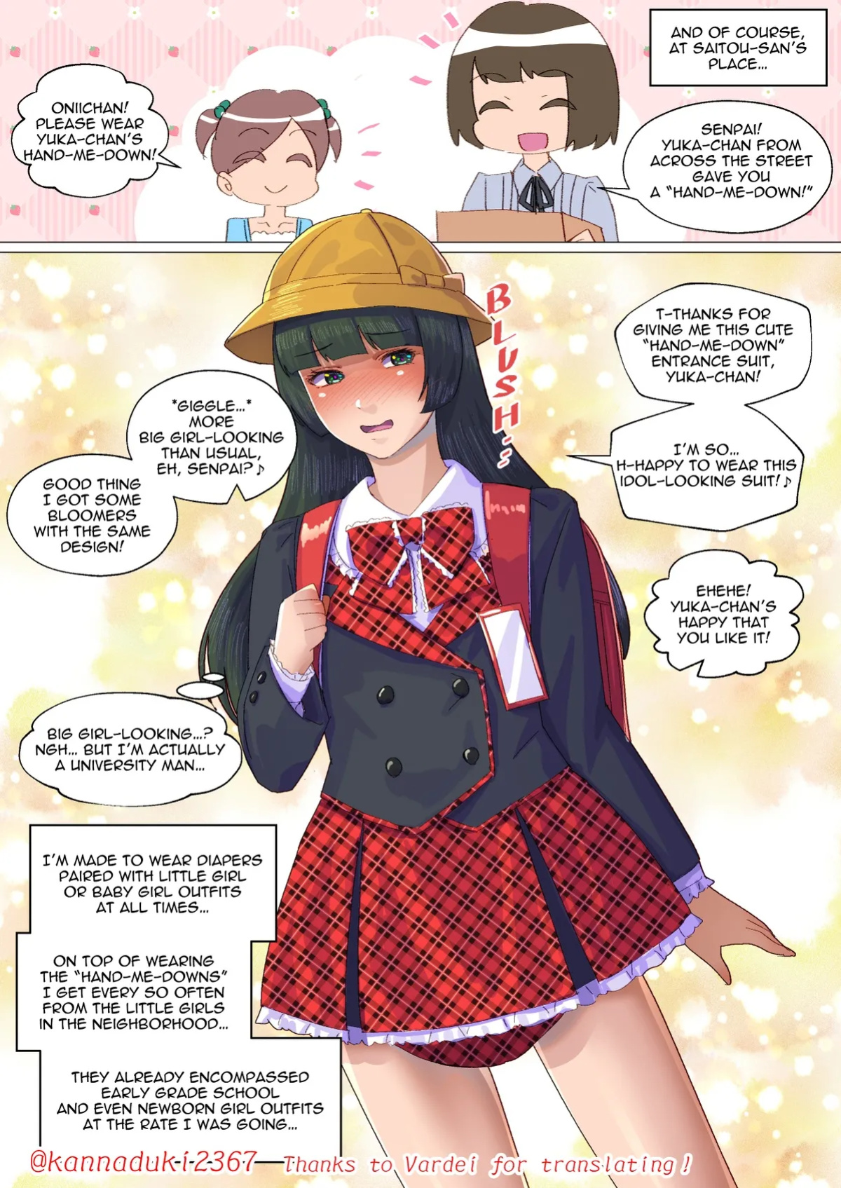 [Jugatsu Usagi] Hand-Me-Down Boys