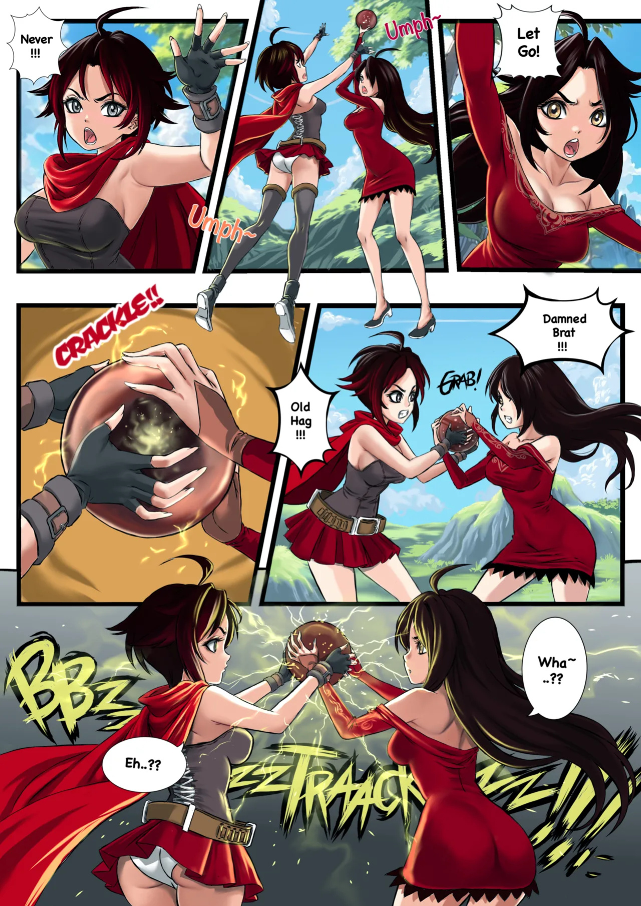 [TSFSingularity (ZafieComics)] A Side Of Cinder (RWBY)