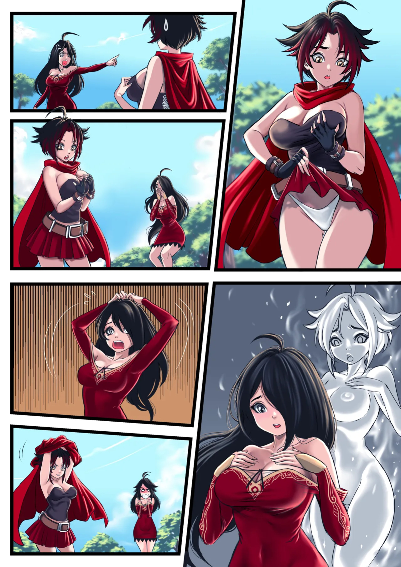 [TSFSingularity (ZafieComics)] A Side Of Cinder (RWBY)