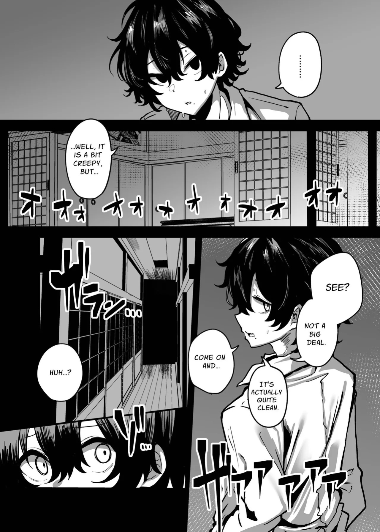 [Yakousei Fan Club (Detritus)] Muchimuchi Kaii ni Osowarete Douzoku-ka (♀) Sareteshimau Hanashi | Assailed & Assimilated by a Voluptuous Female Monster [Solid Rose]