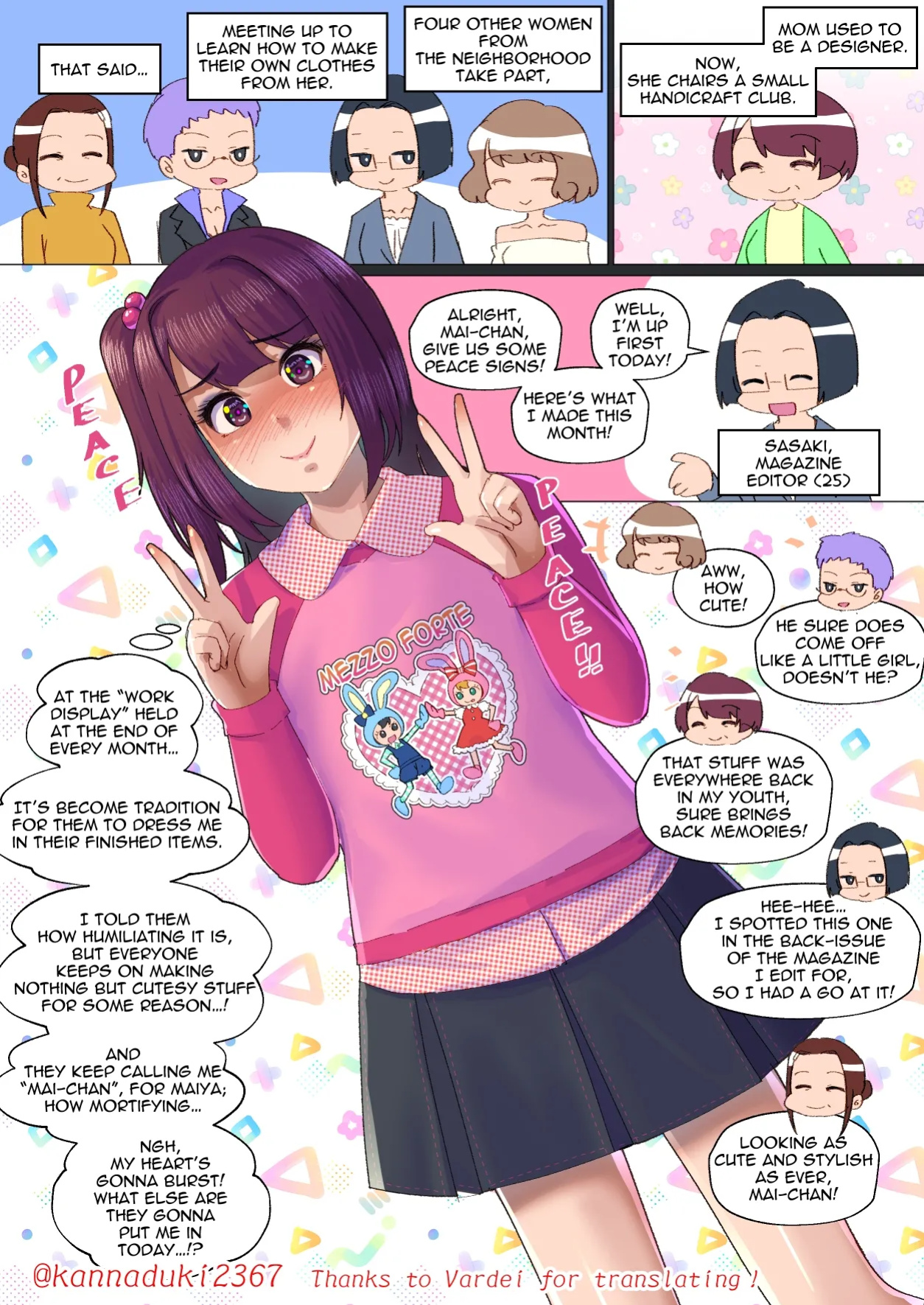 [Jugatsu Usagi] Handicraft Club's Pervert Crossdress-up Doll