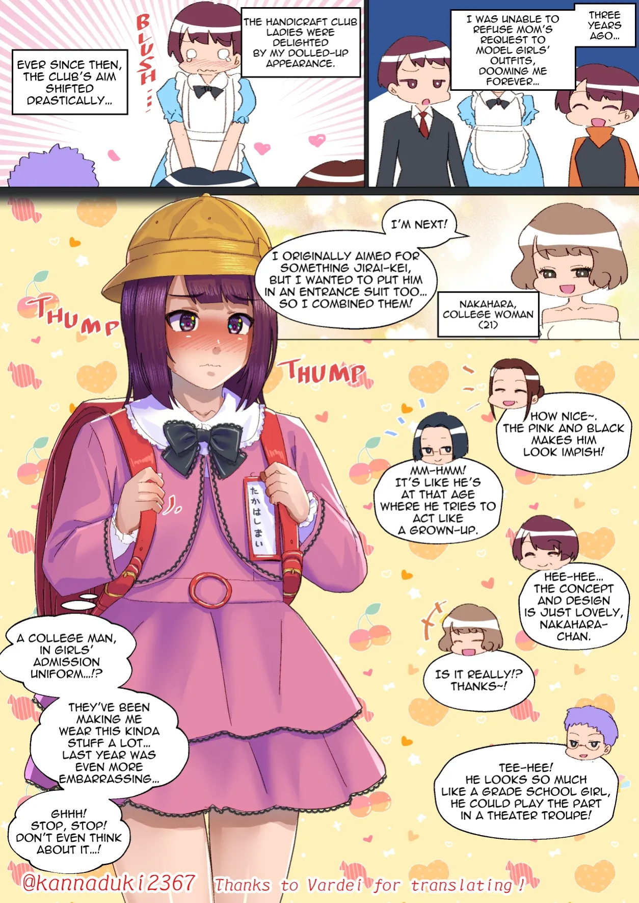 [Jugatsu Usagi] Handicraft Club's Pervert Crossdress-up Doll